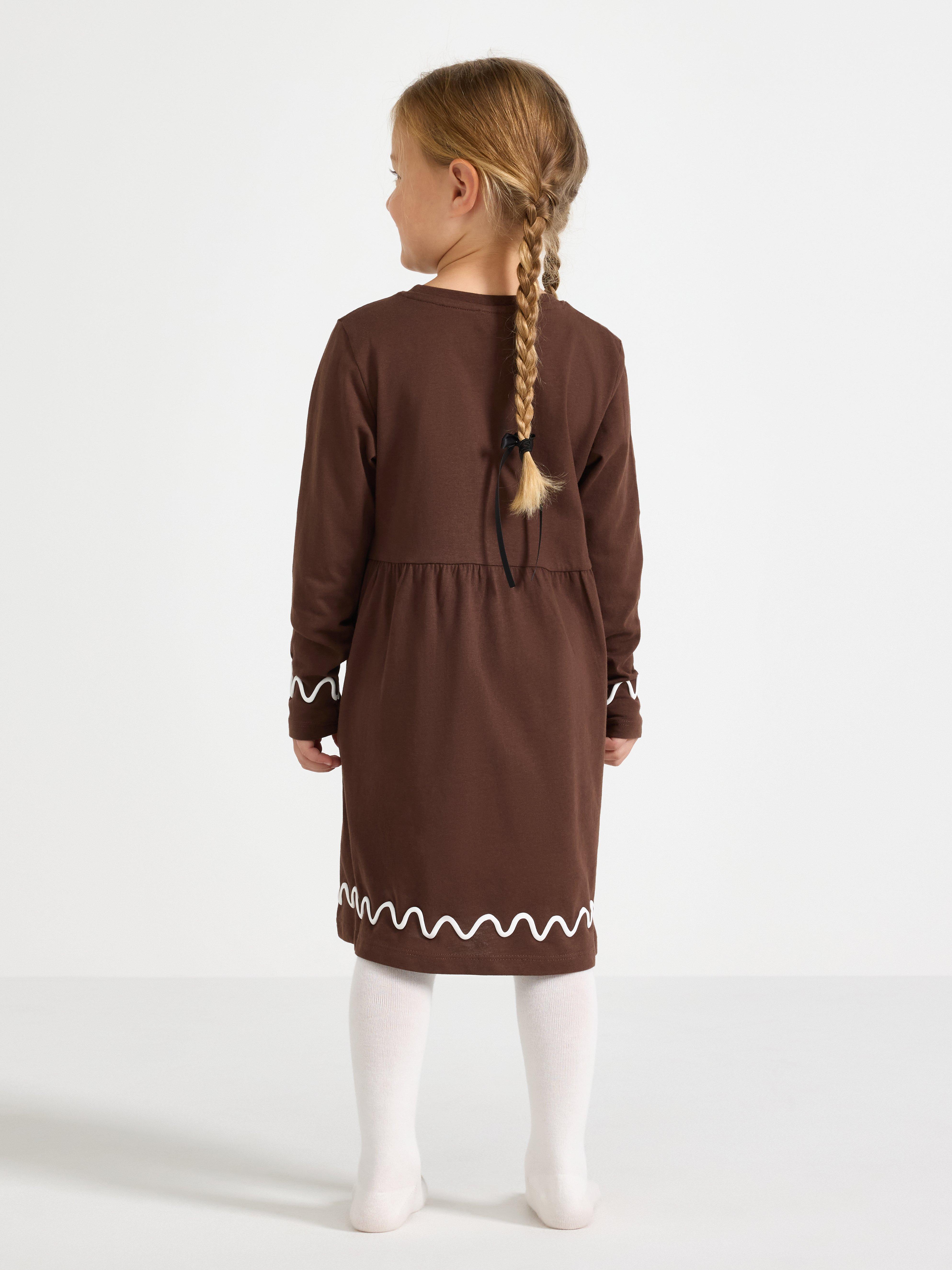 Christmas Dress - Kids Wear - Brown
