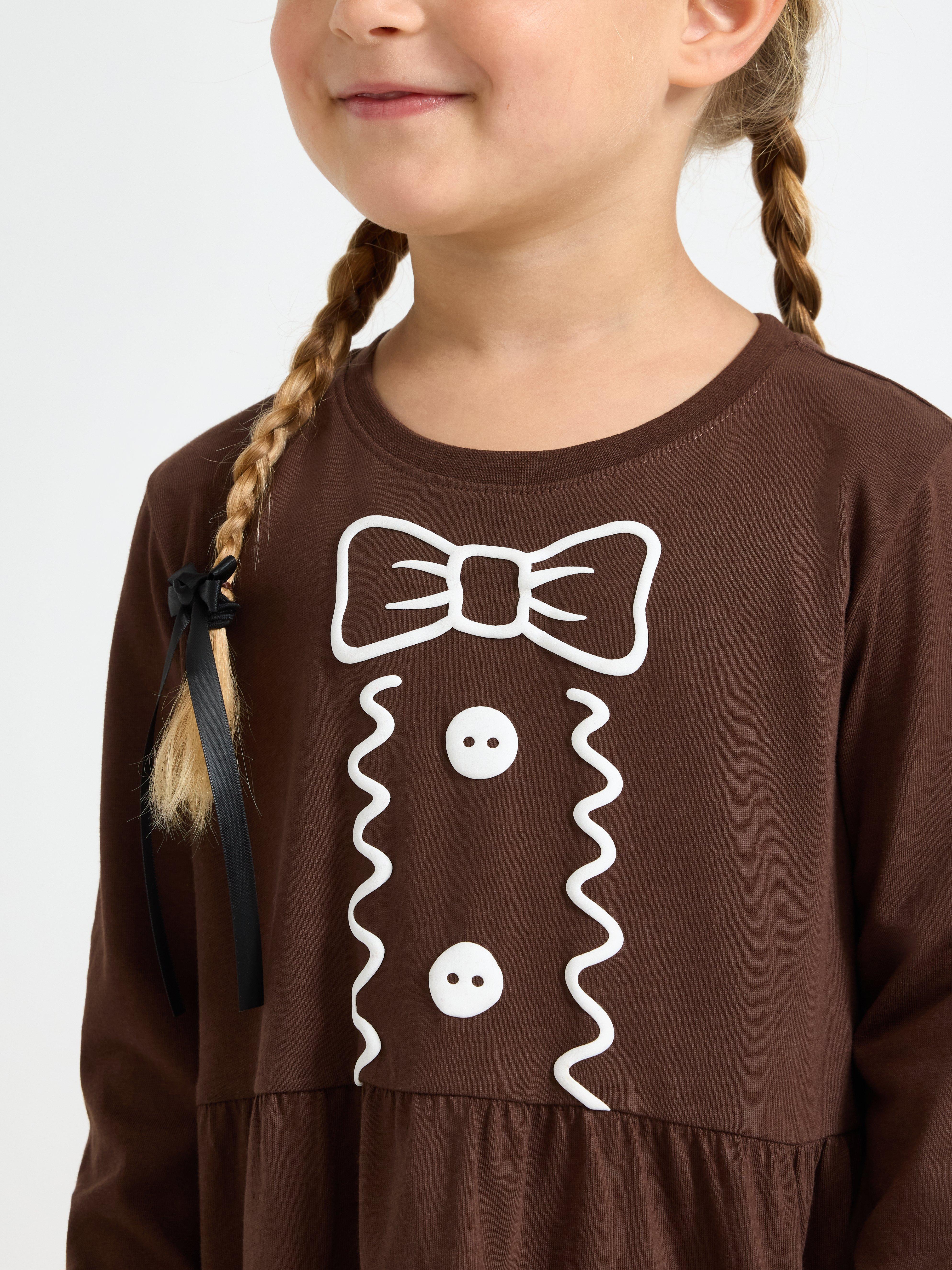 Christmas Dress - Kids Wear - Brown