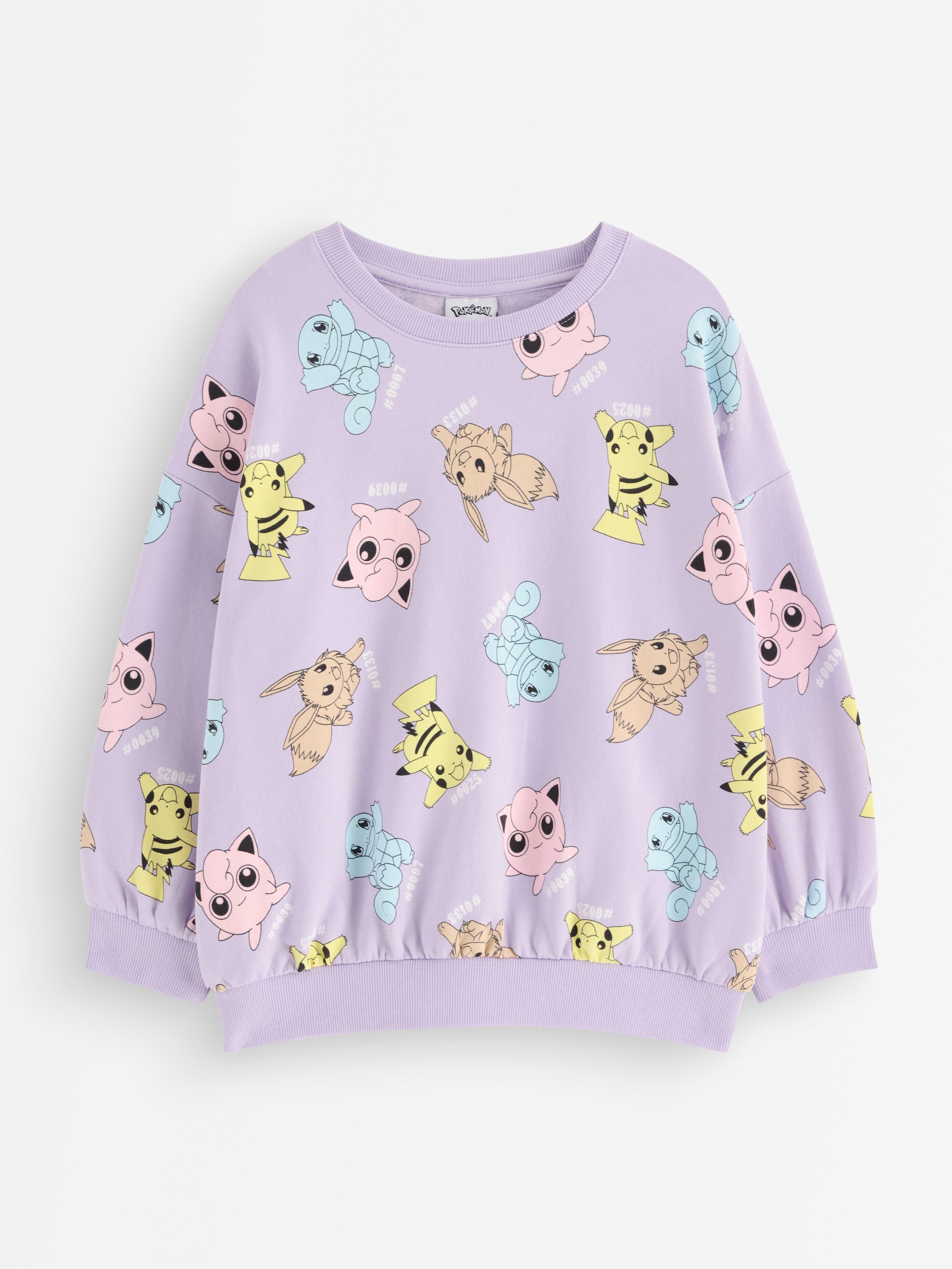 Sweatshirt - Børn - Lilla