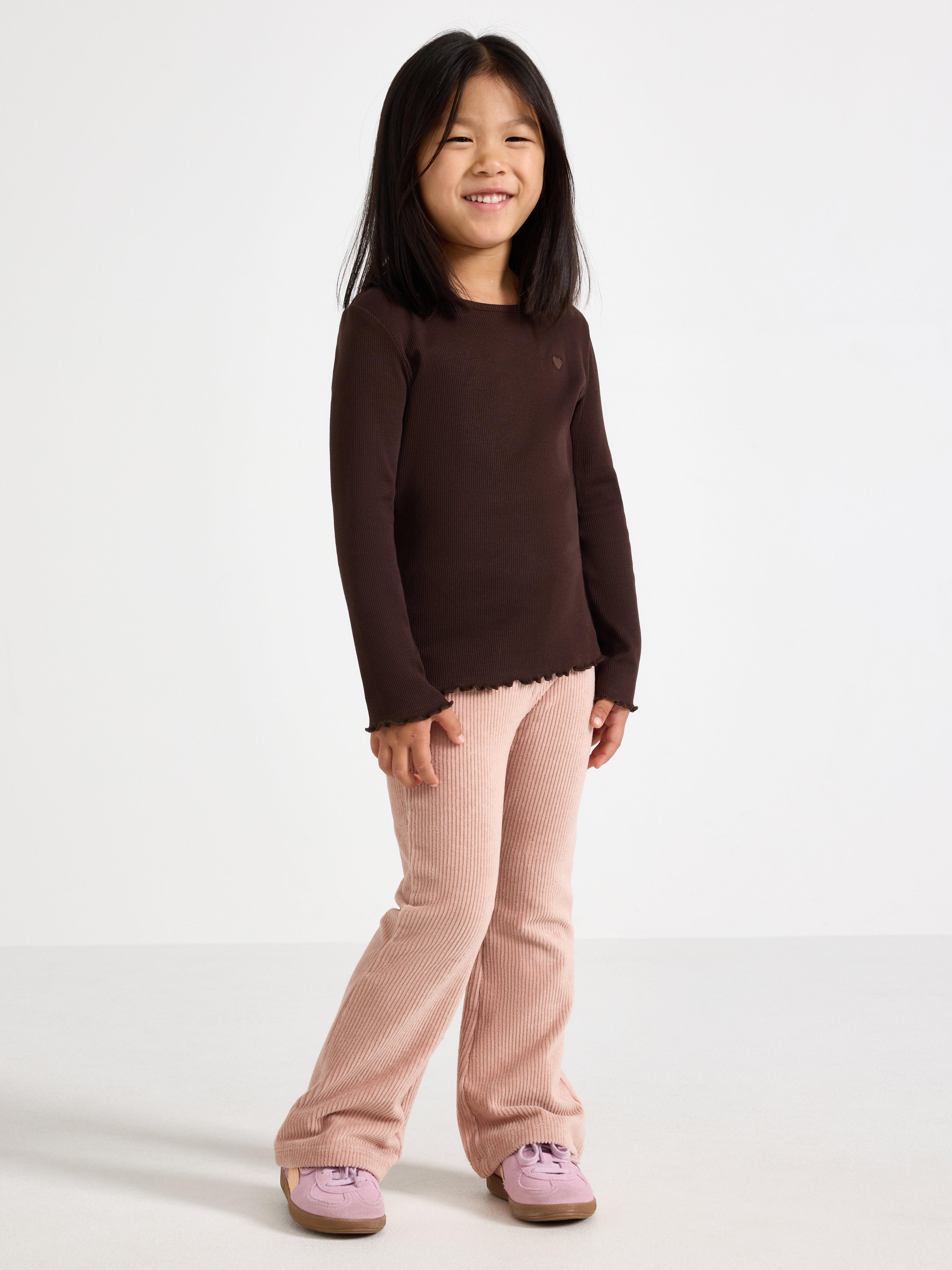 Top - Kids Wear - Brown