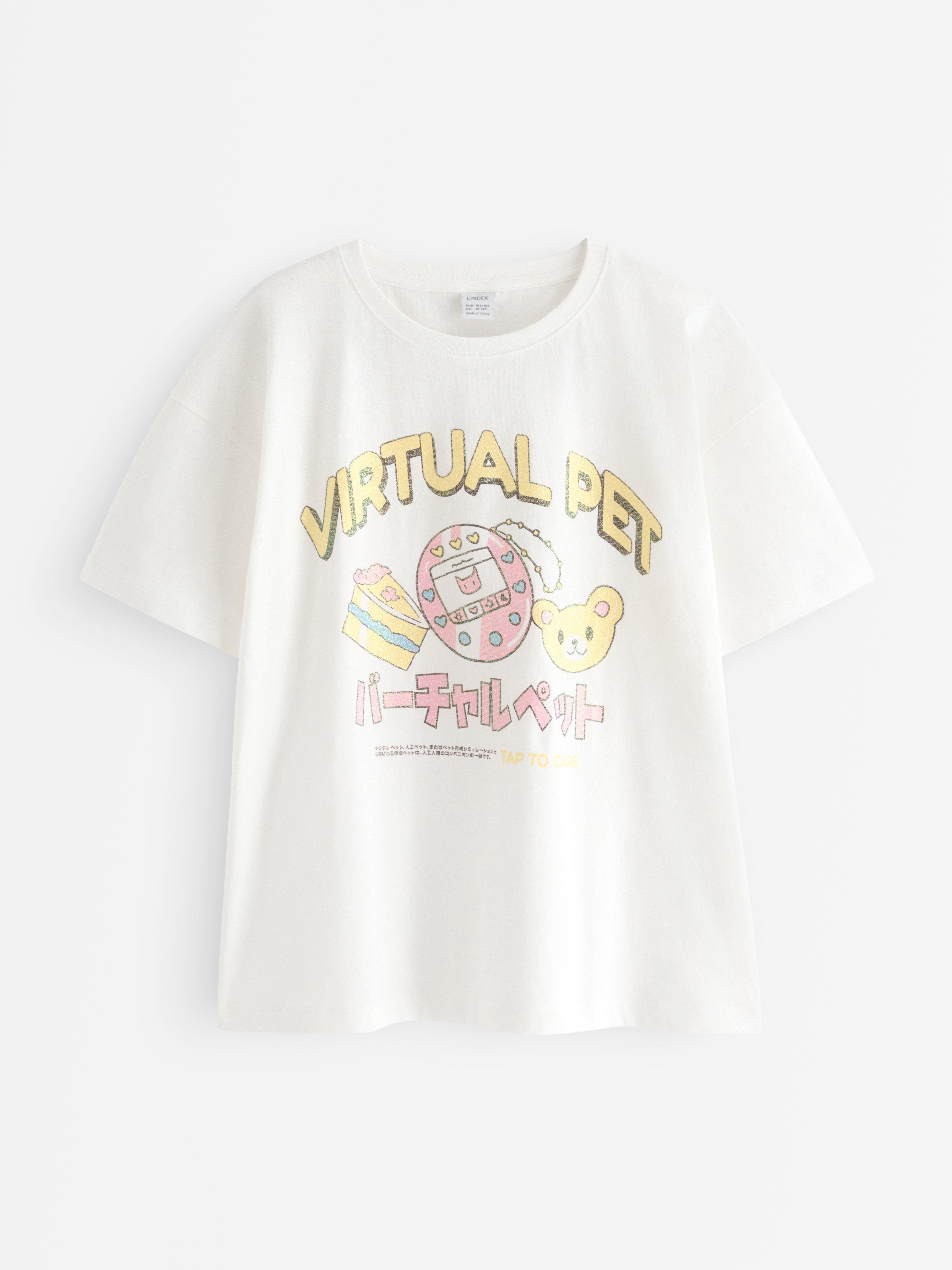 T-shirt - Barn - Vit