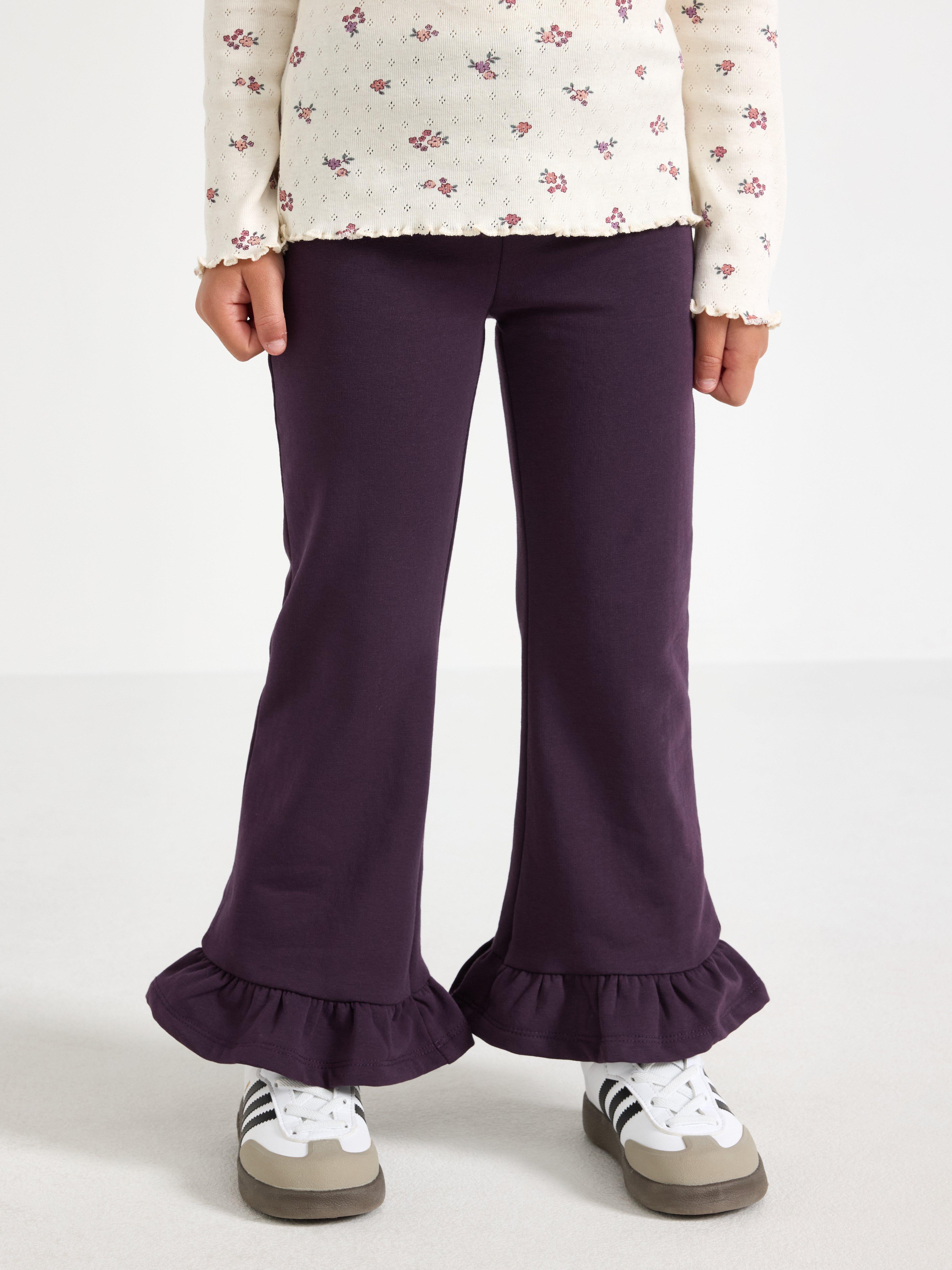 Leggings - Barn - Lilla