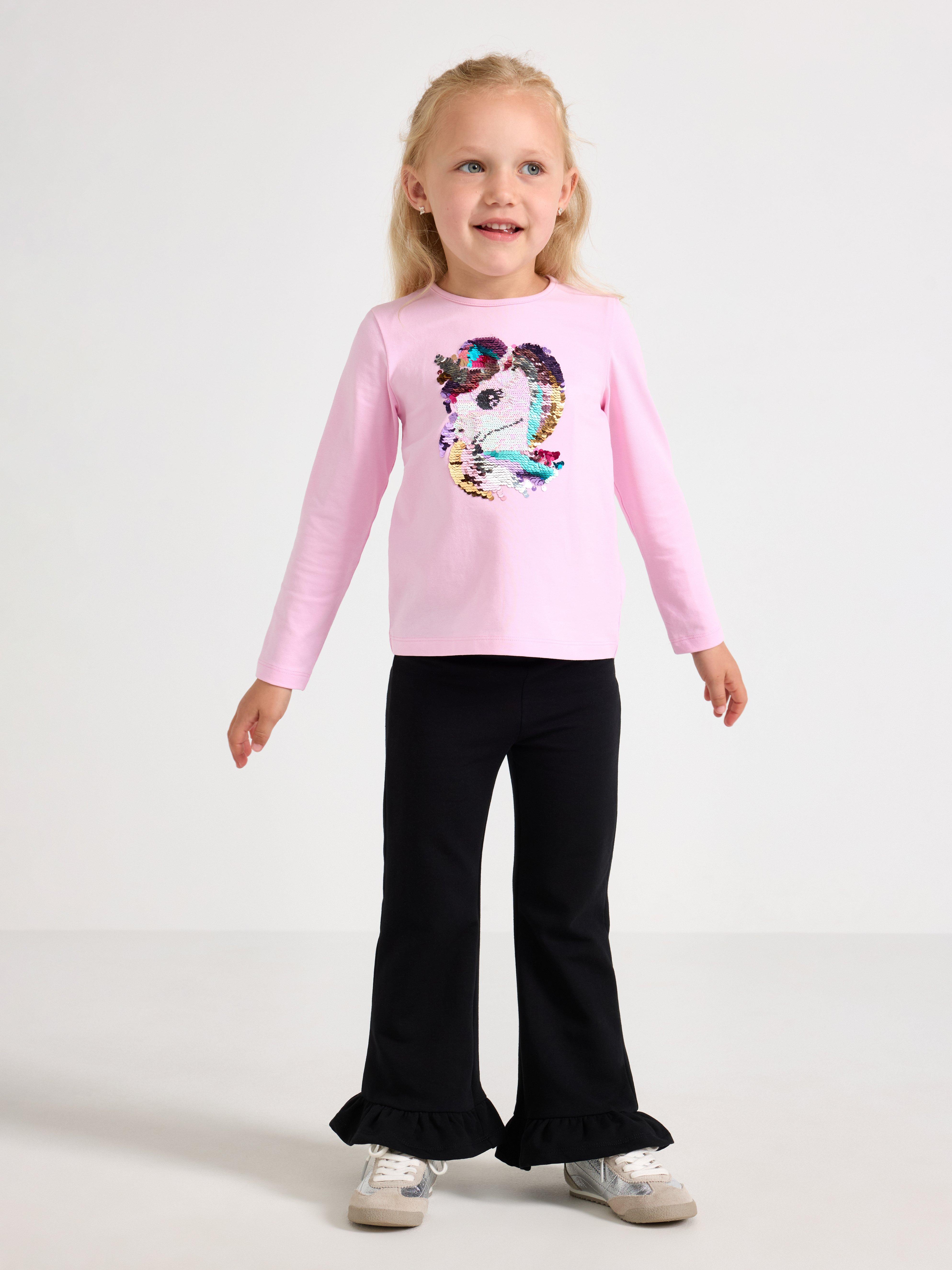 Leggings - Børn - Sort