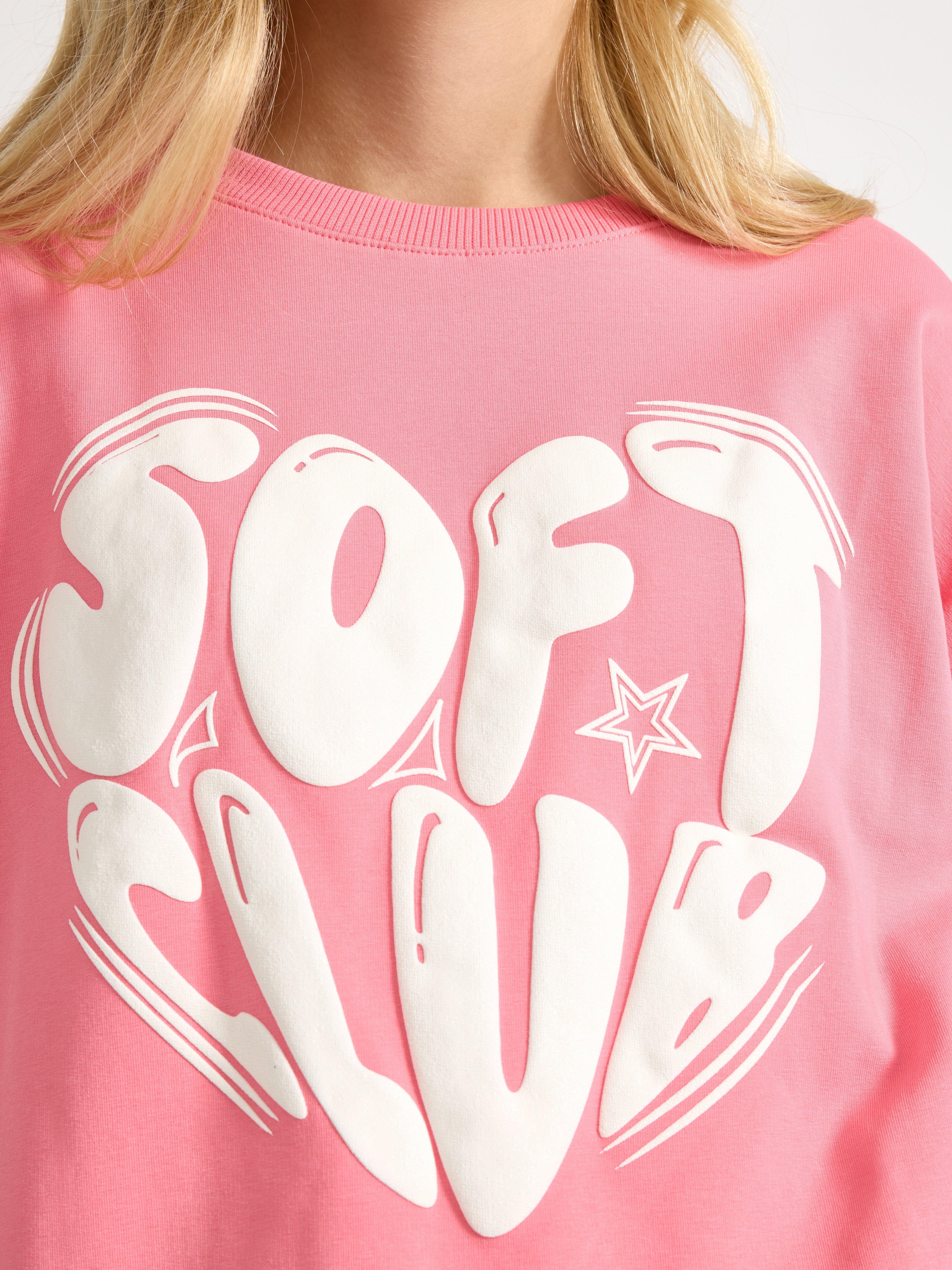Sweatshirt -  - Pink