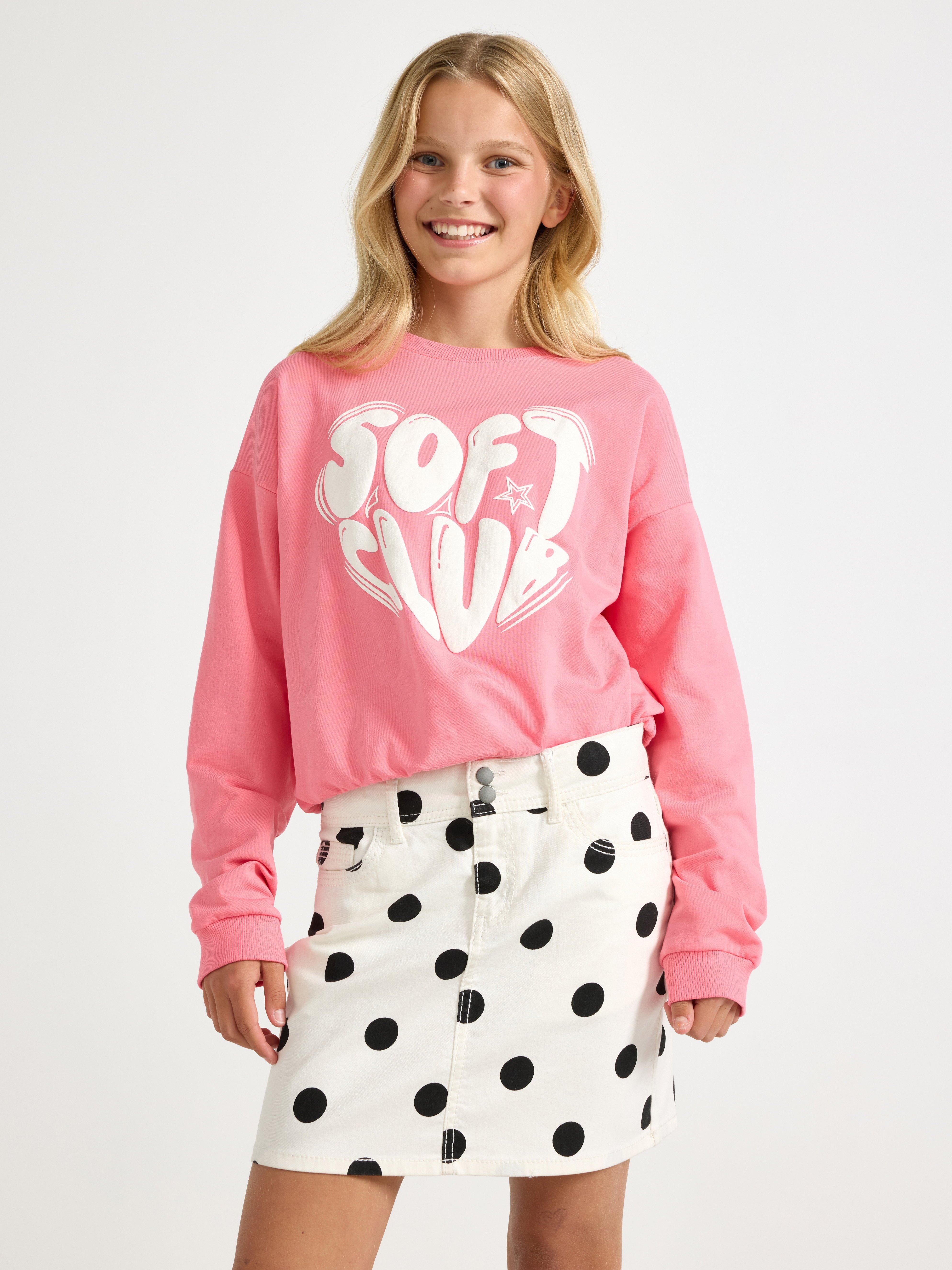 Sweatshirt -  - Pink