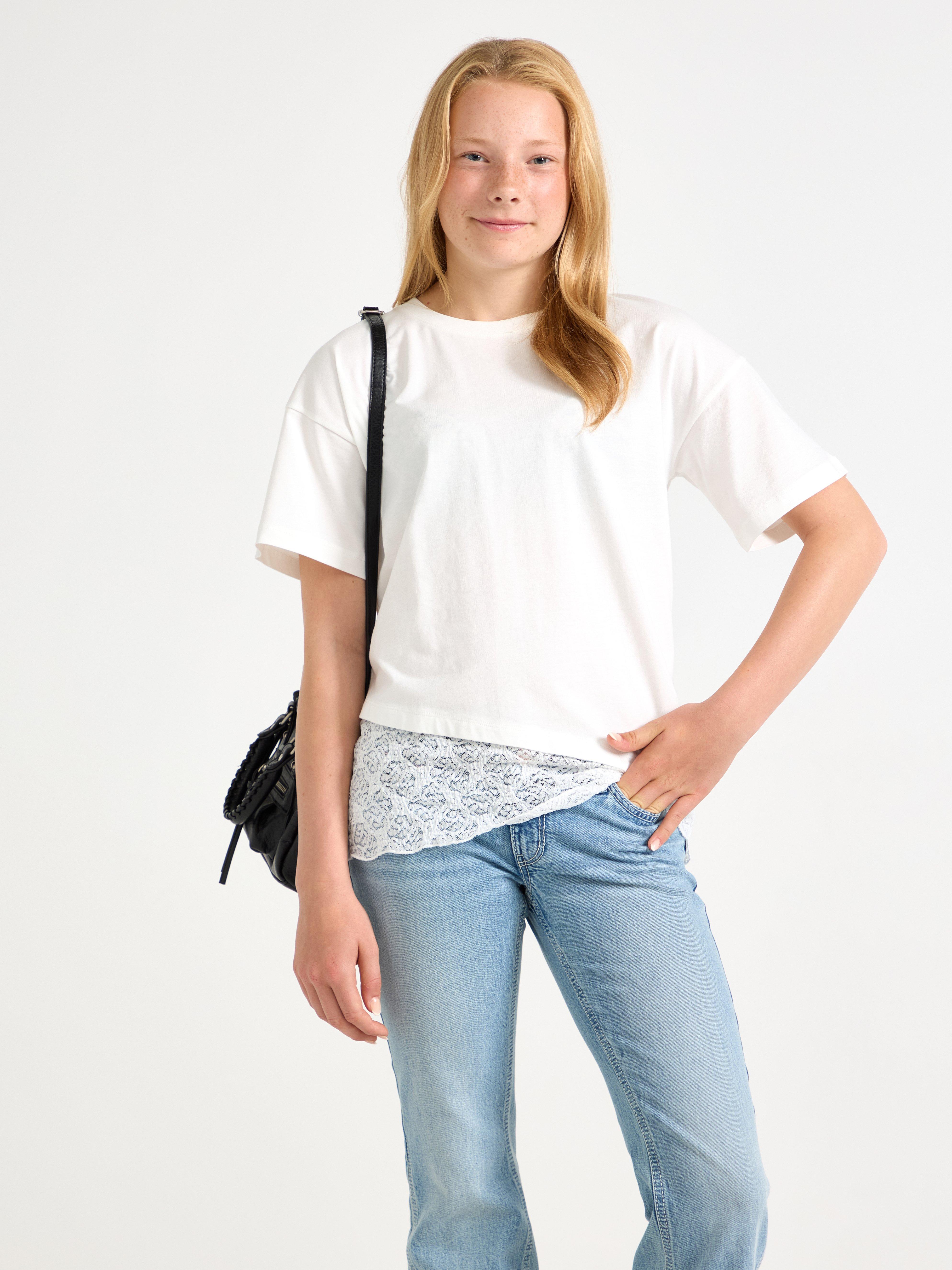 Top - Kids Wear - White
