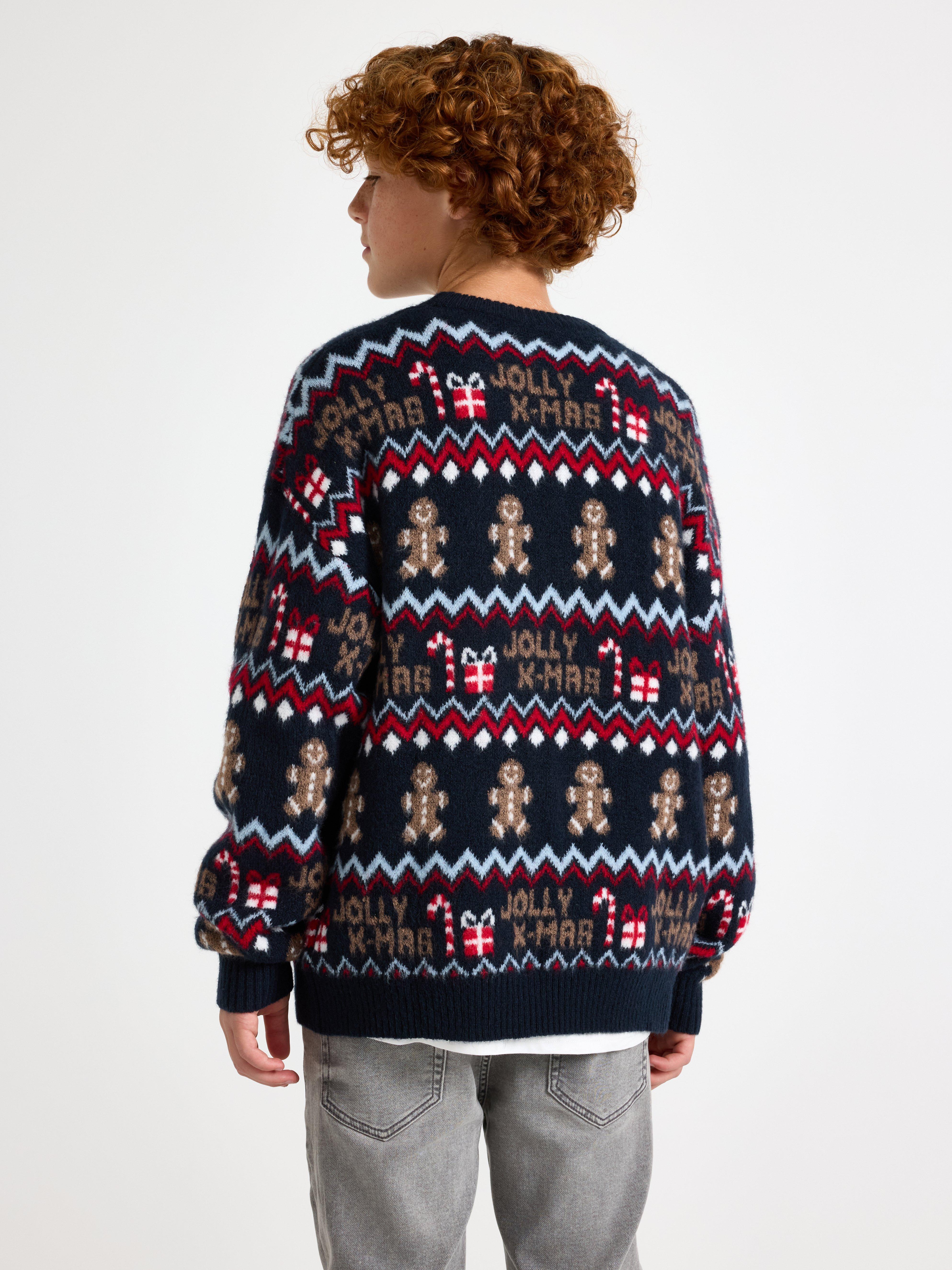 Sweater - Børn - Blå