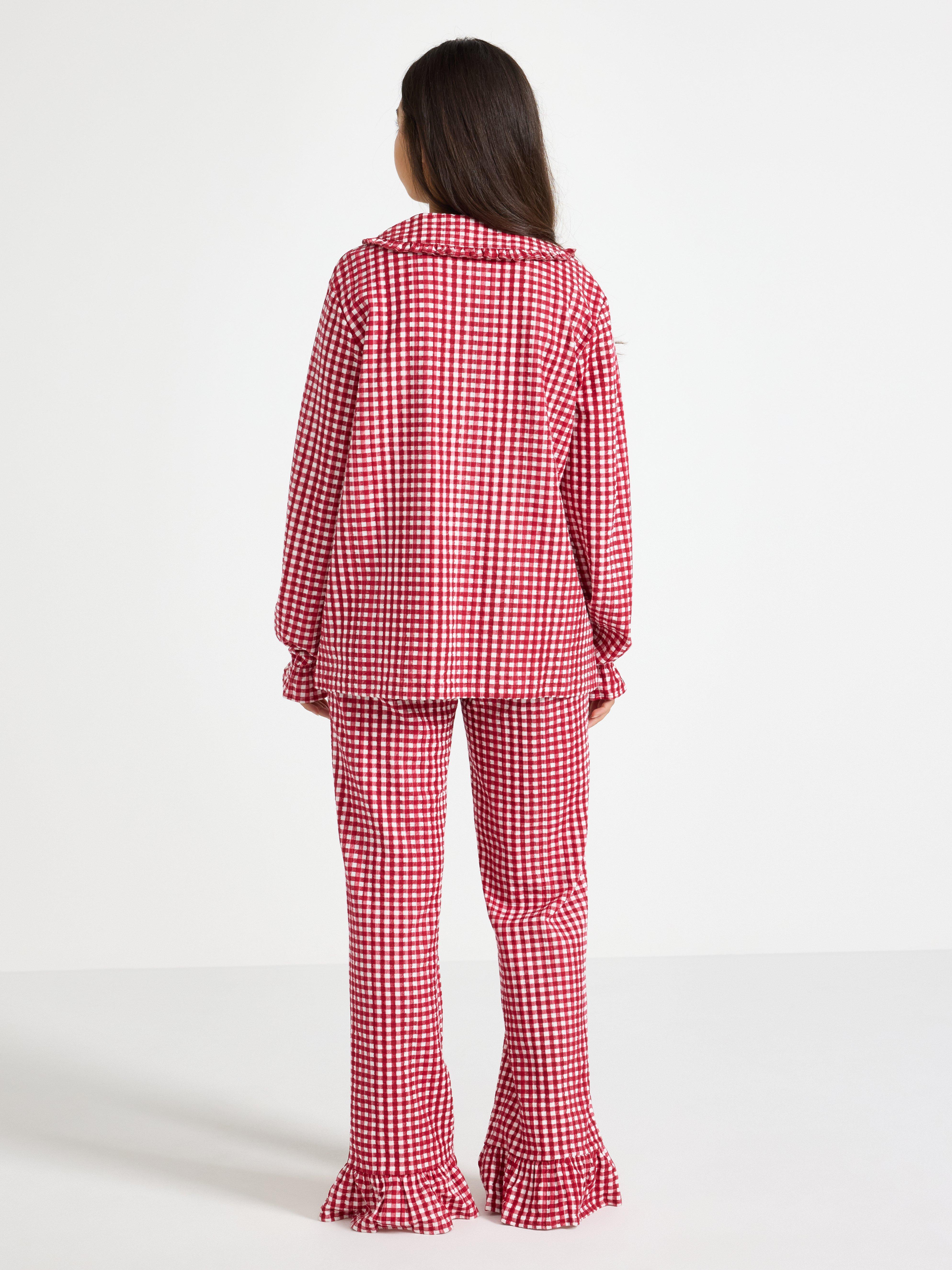Pyjamas-sæt - Børn - Rød