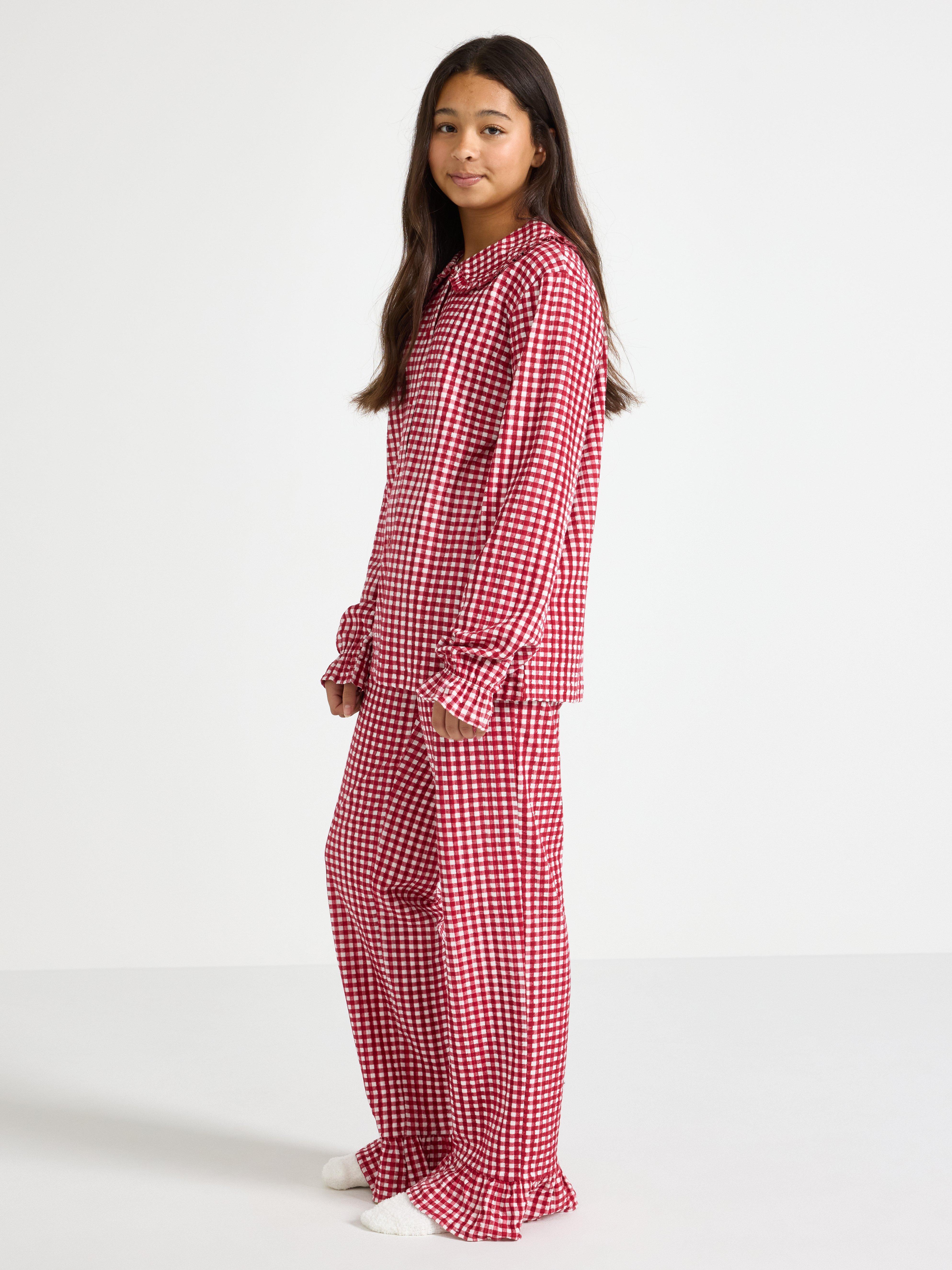 Pyjamasset - Barn - Röd