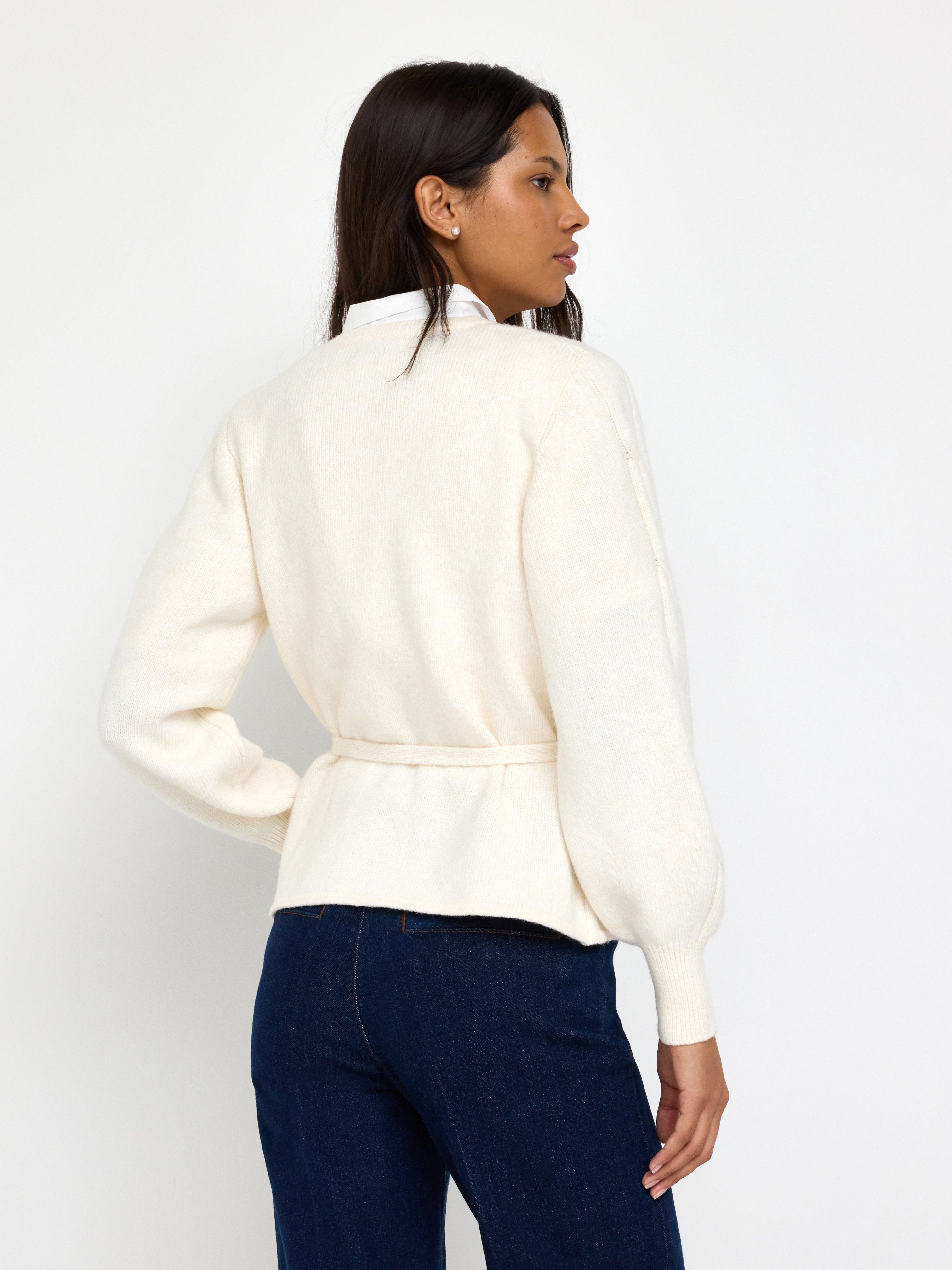 Cardigan - Womens Wear - White