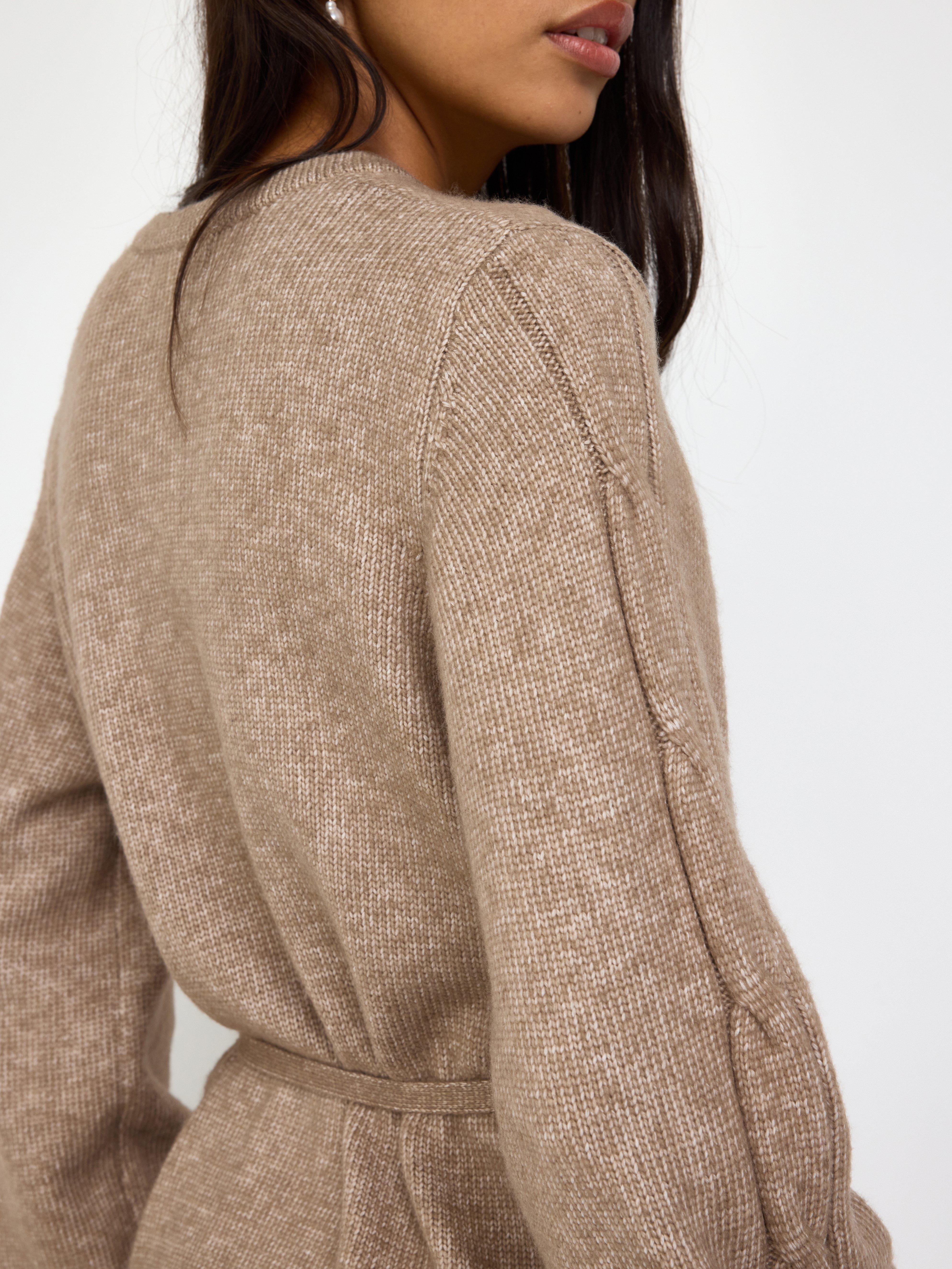 Cardigan - Dam - Brun