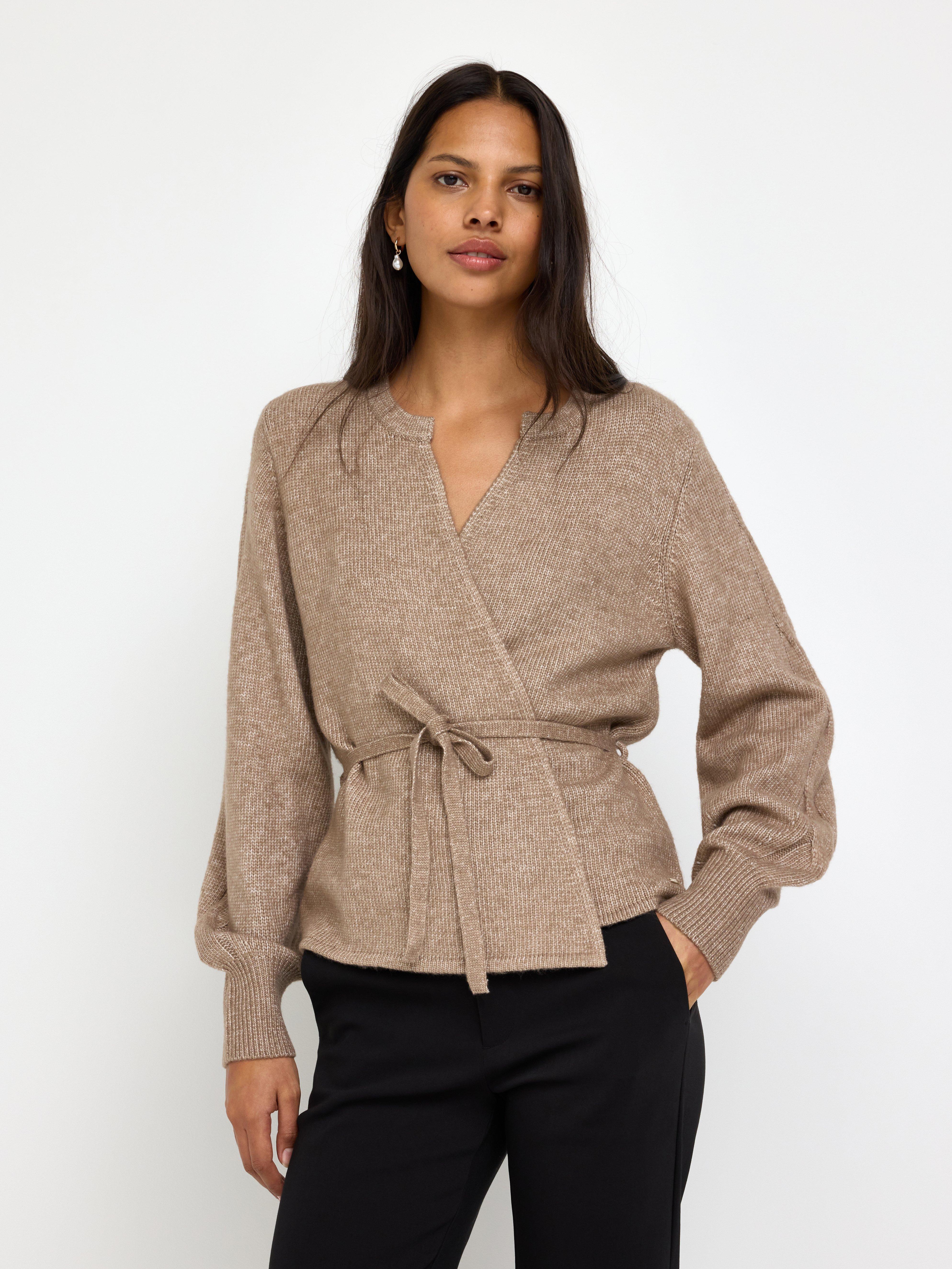 Cardigan - Dam - Brun