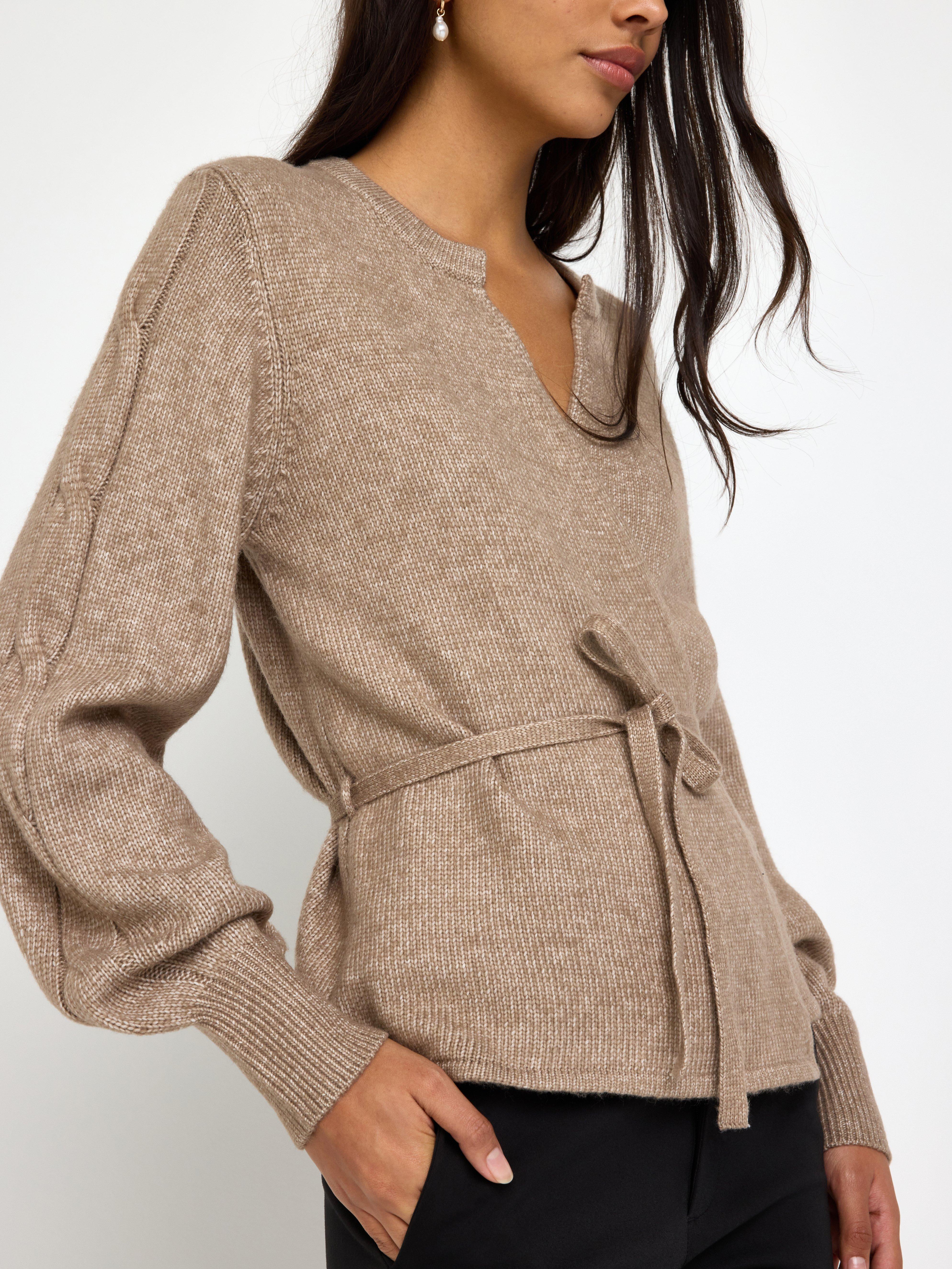 Cardigan - Womens Wear - Brown