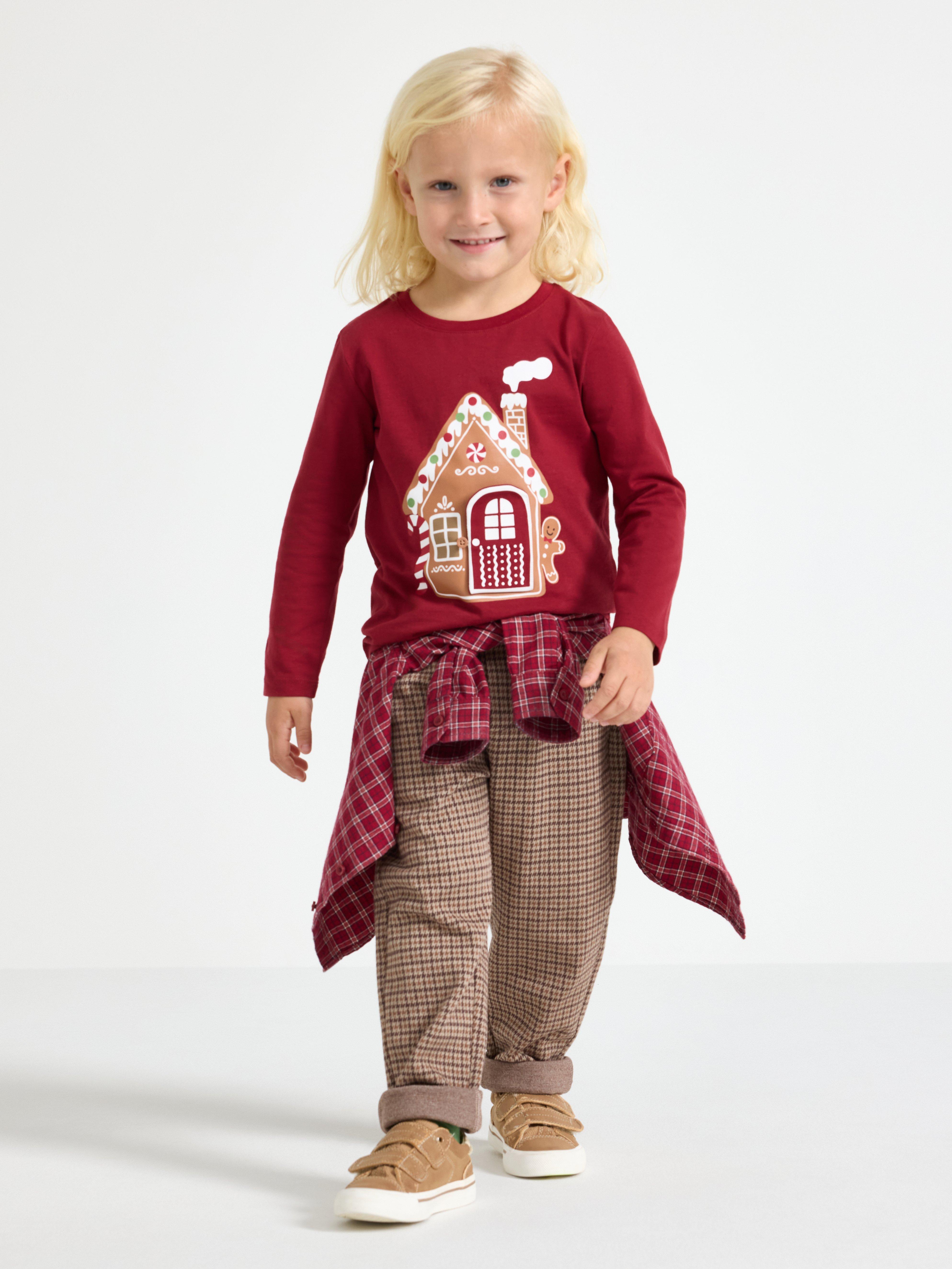 Top - Kids Wear - Red