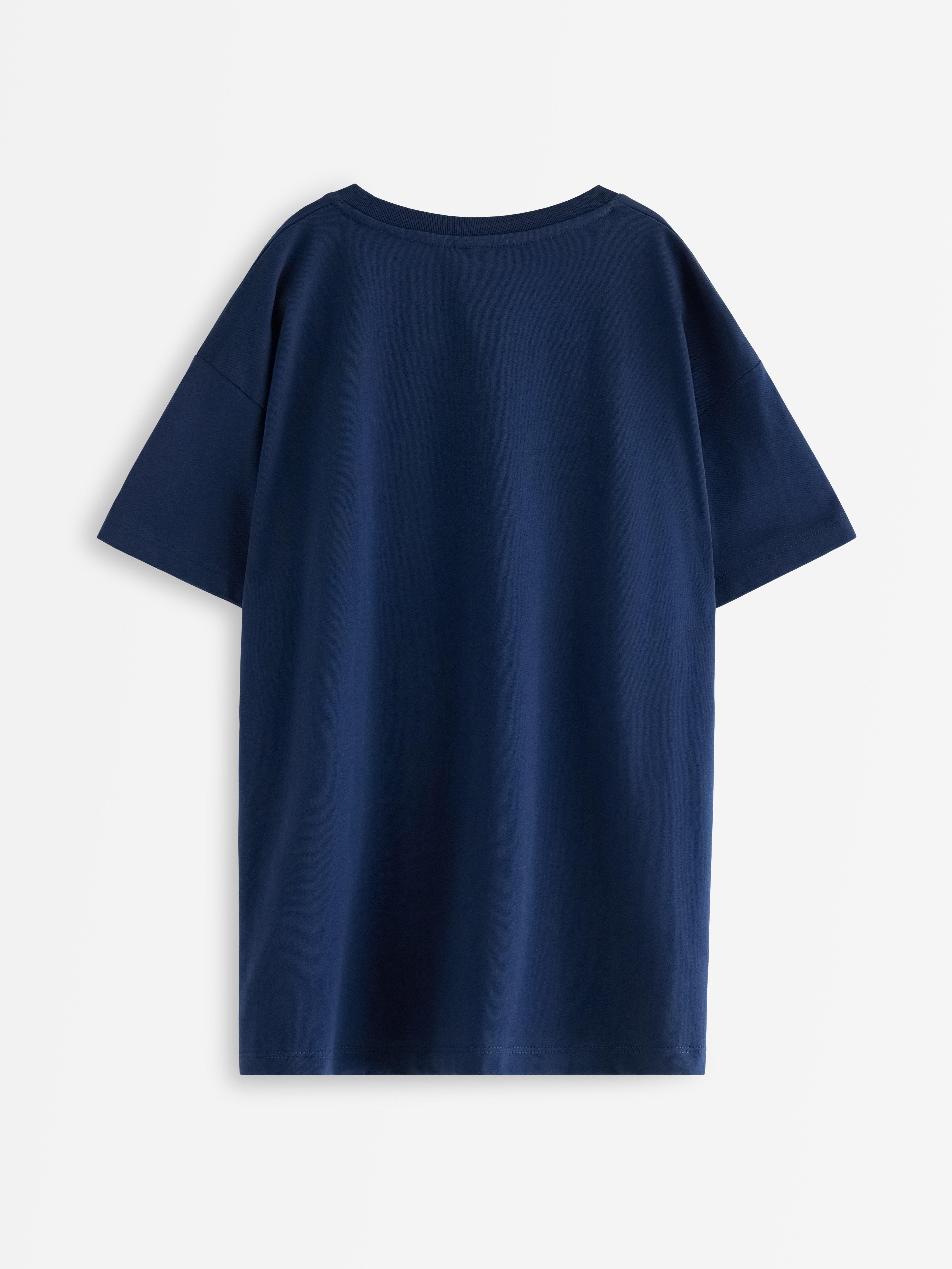 T-shirt - Børn - Blå