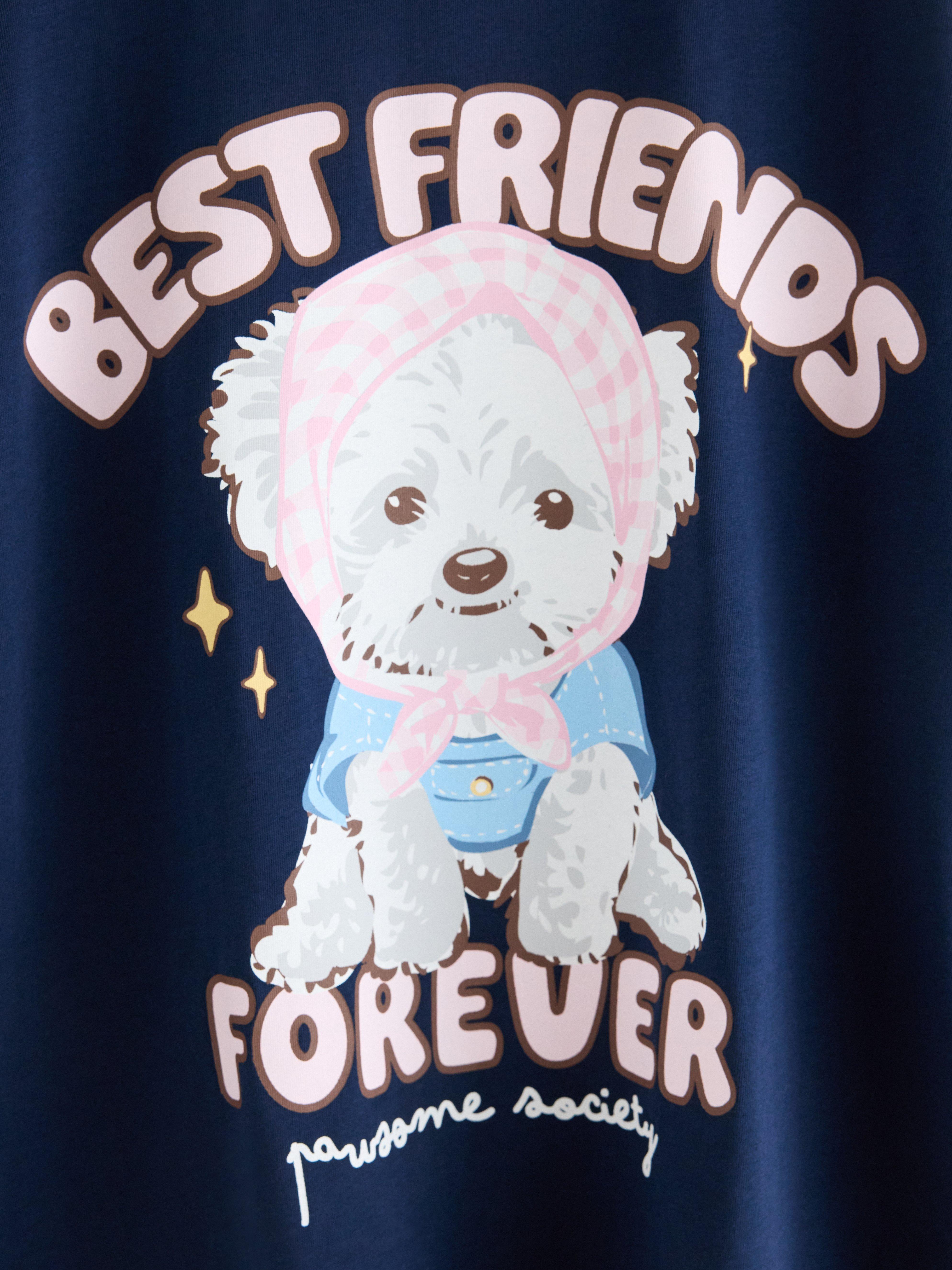 T-shirt - Børn - Blå