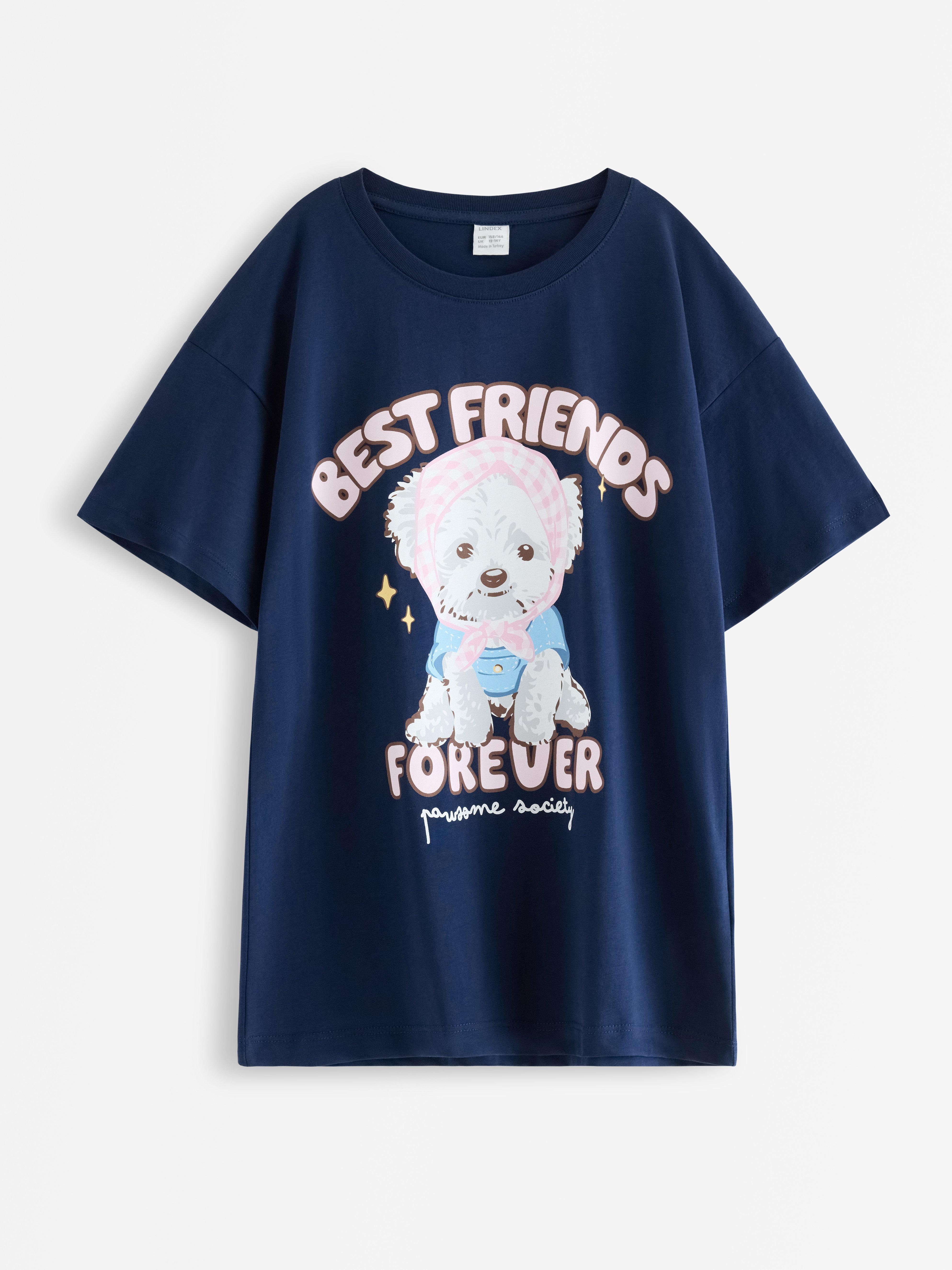 T-shirt - Barn - Blå