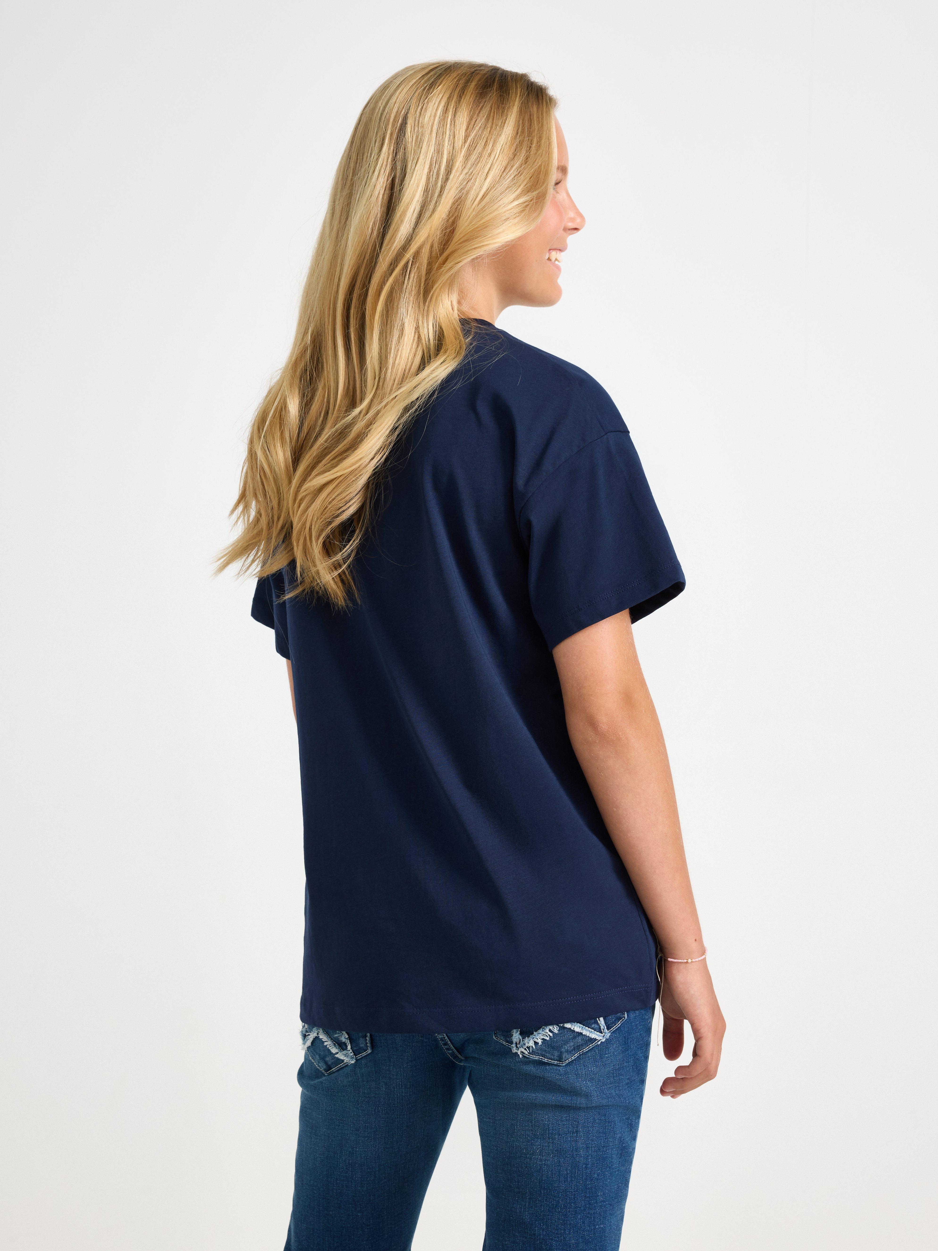 T-shirt - Barn - Blå