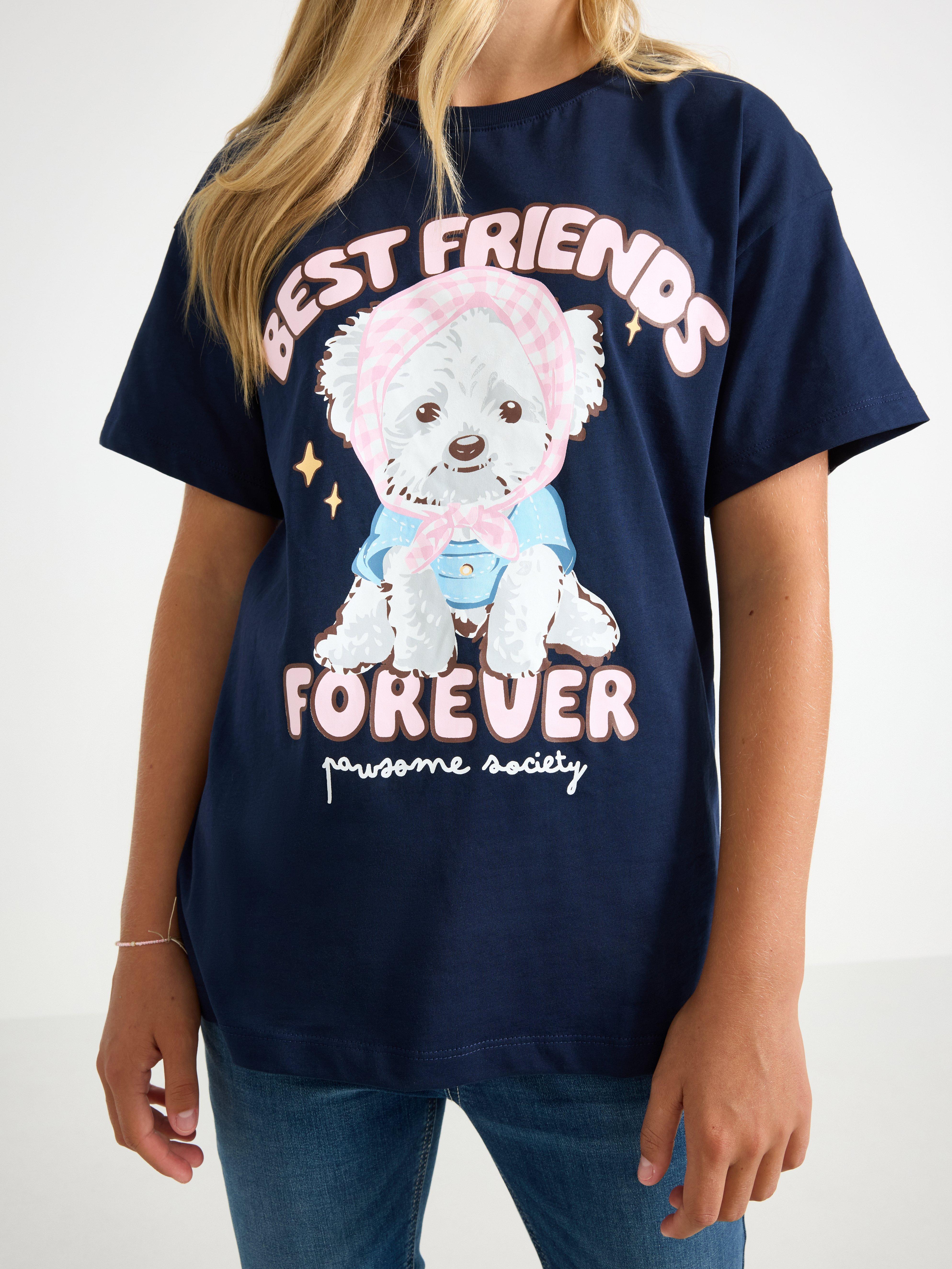 T-shirt - Barn - Blå