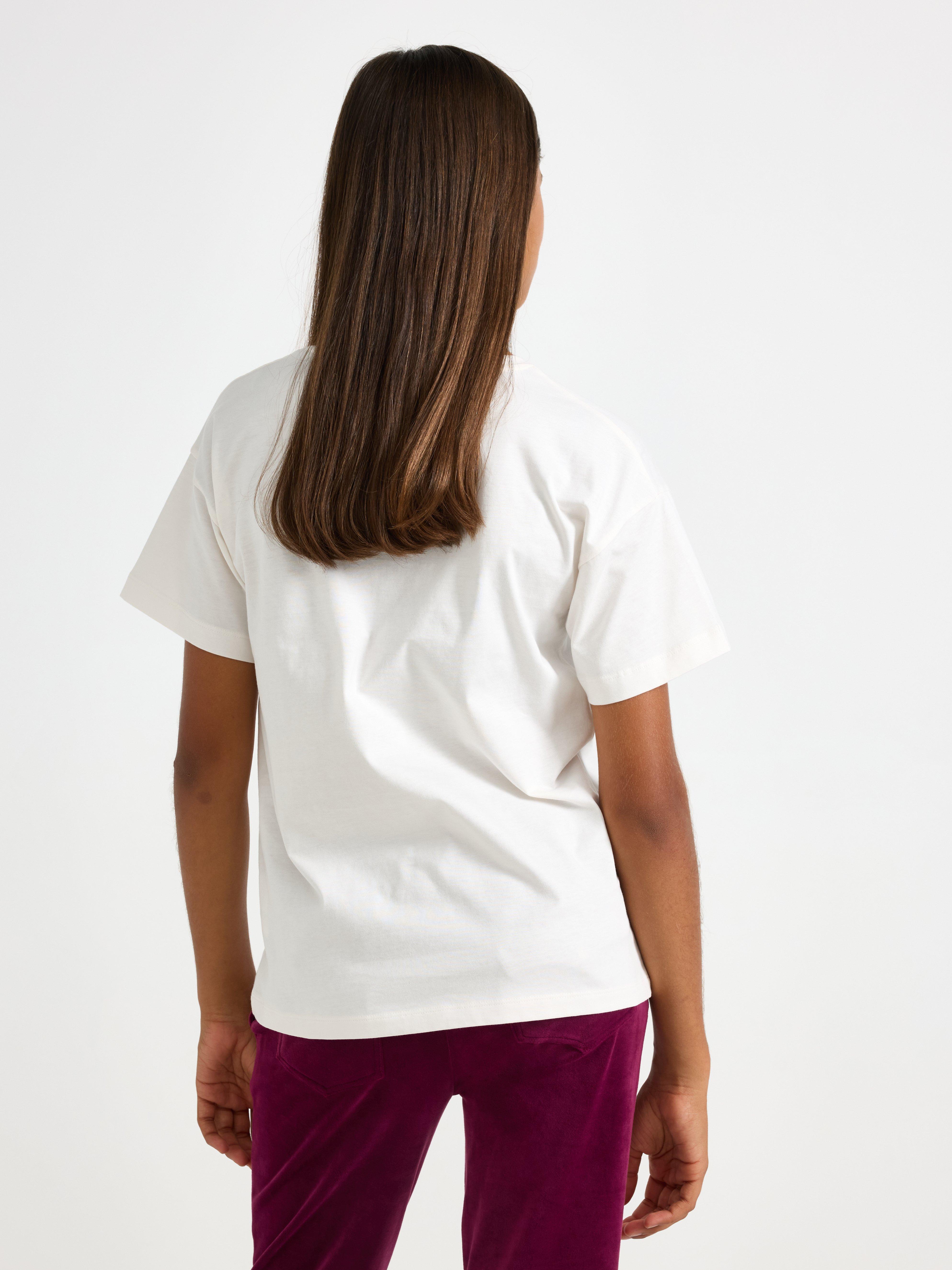 T-shirt -  - White