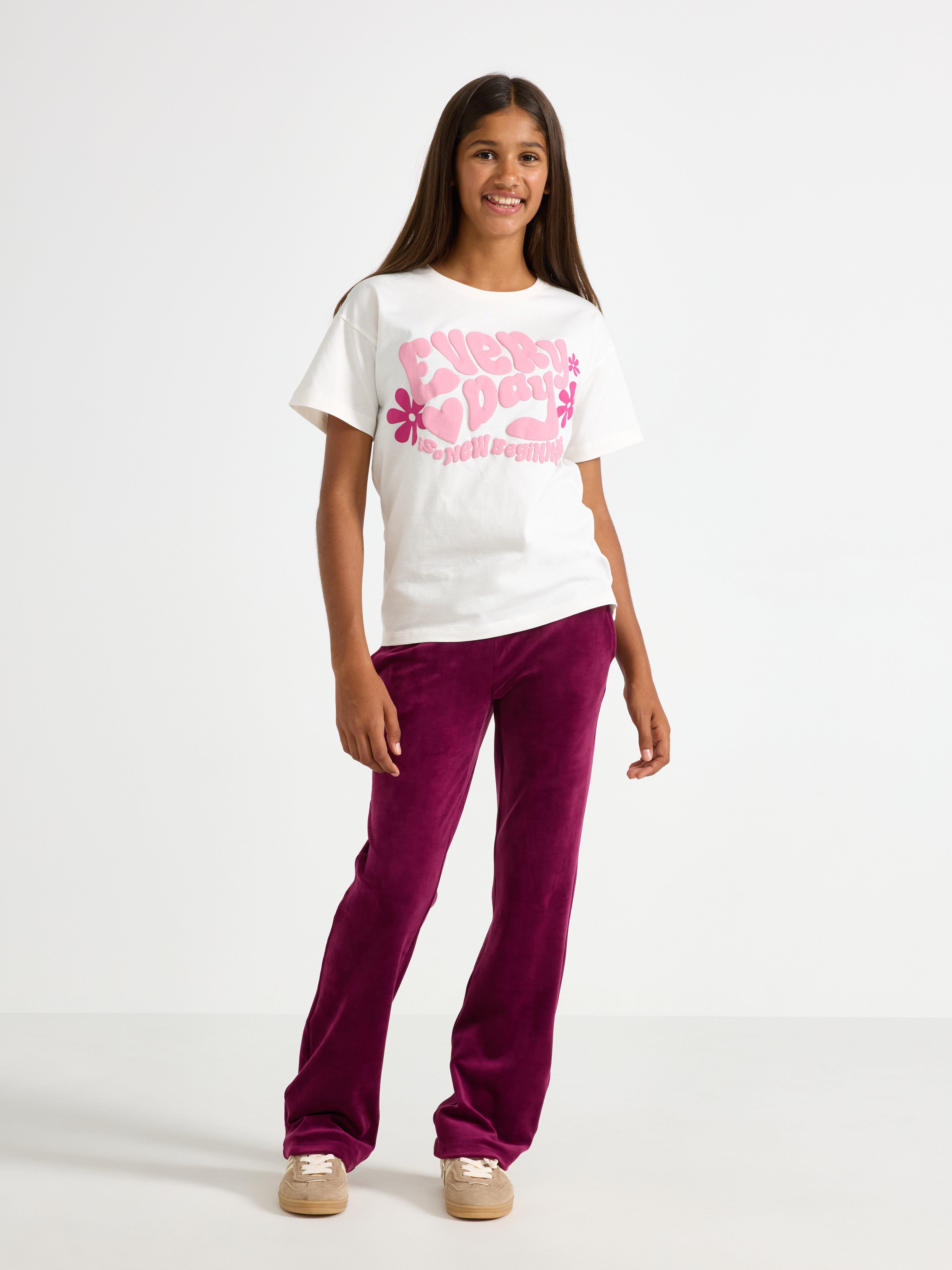 T-shirt -  - White