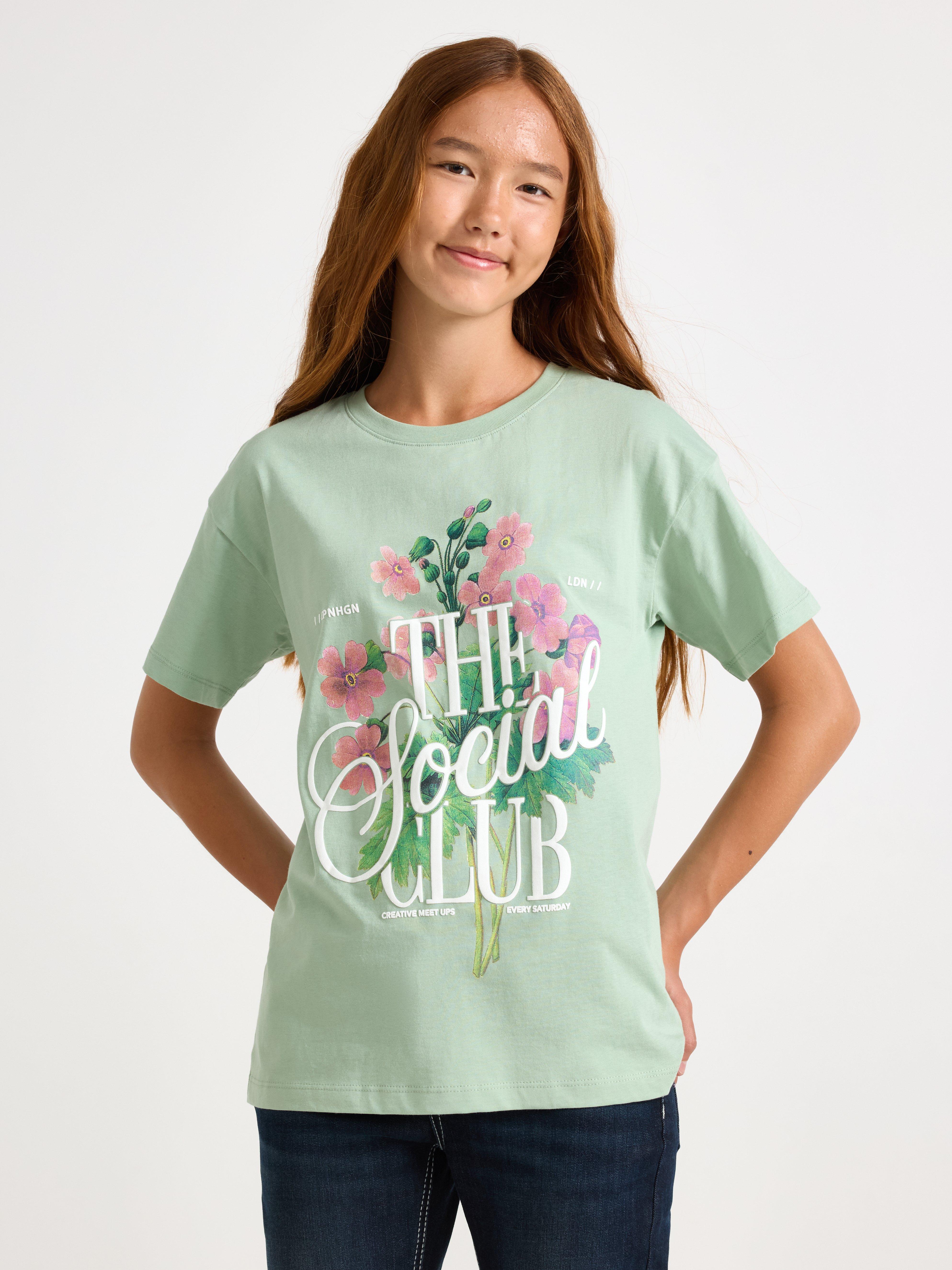 T-shirt - Børn - Aqua