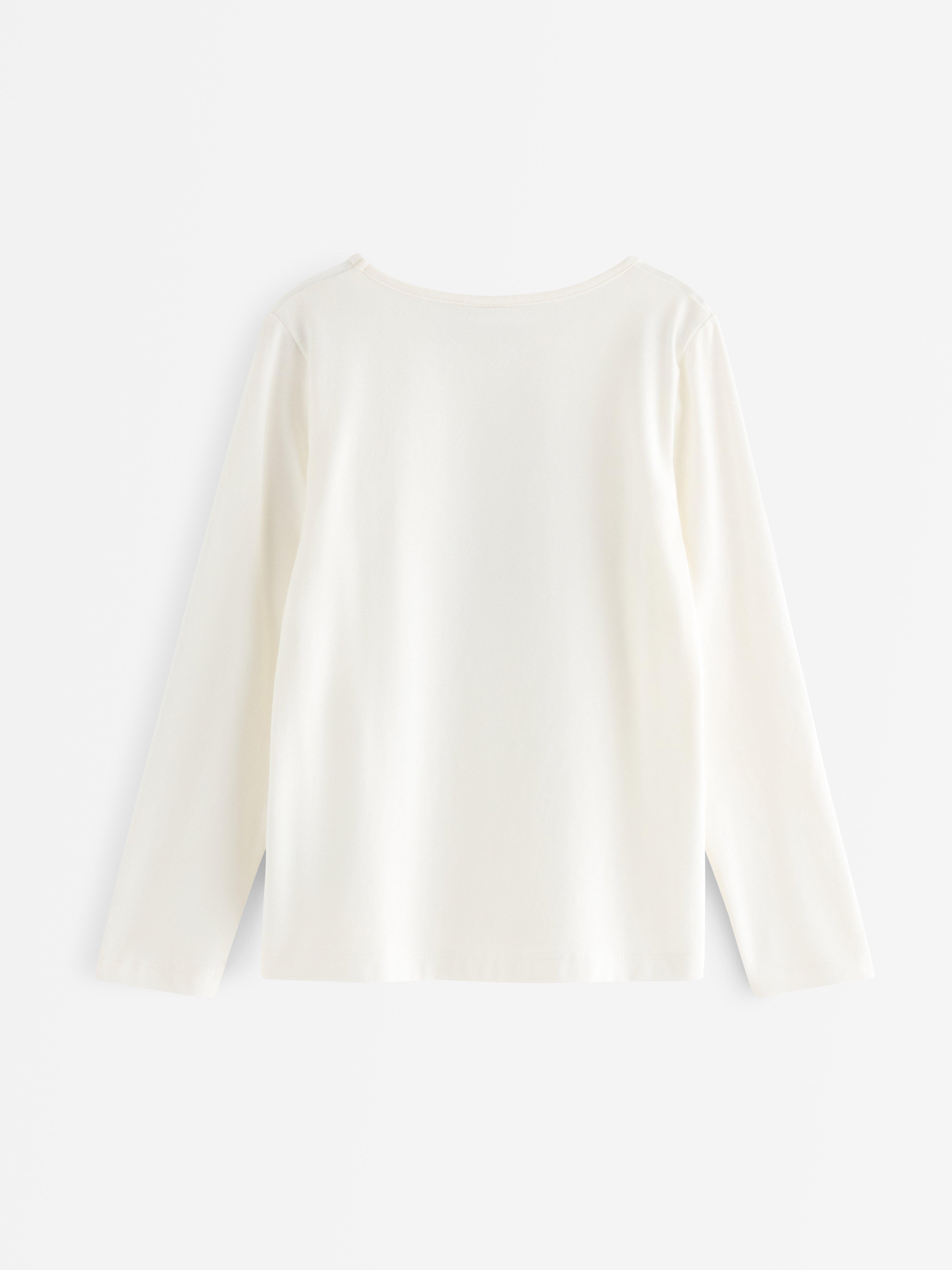 Top - Kids Wear - White