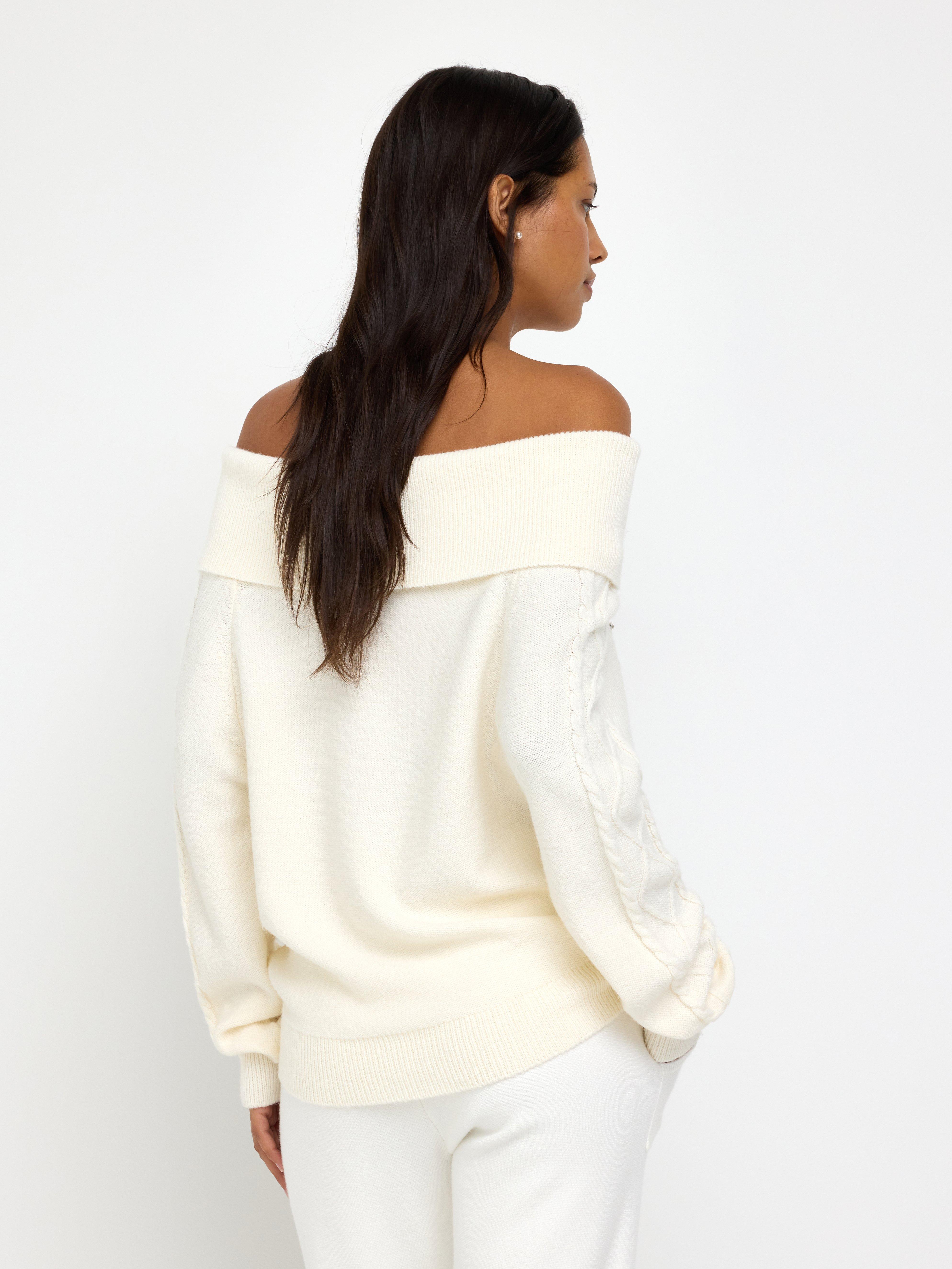 Sweater - Womens Wear - White