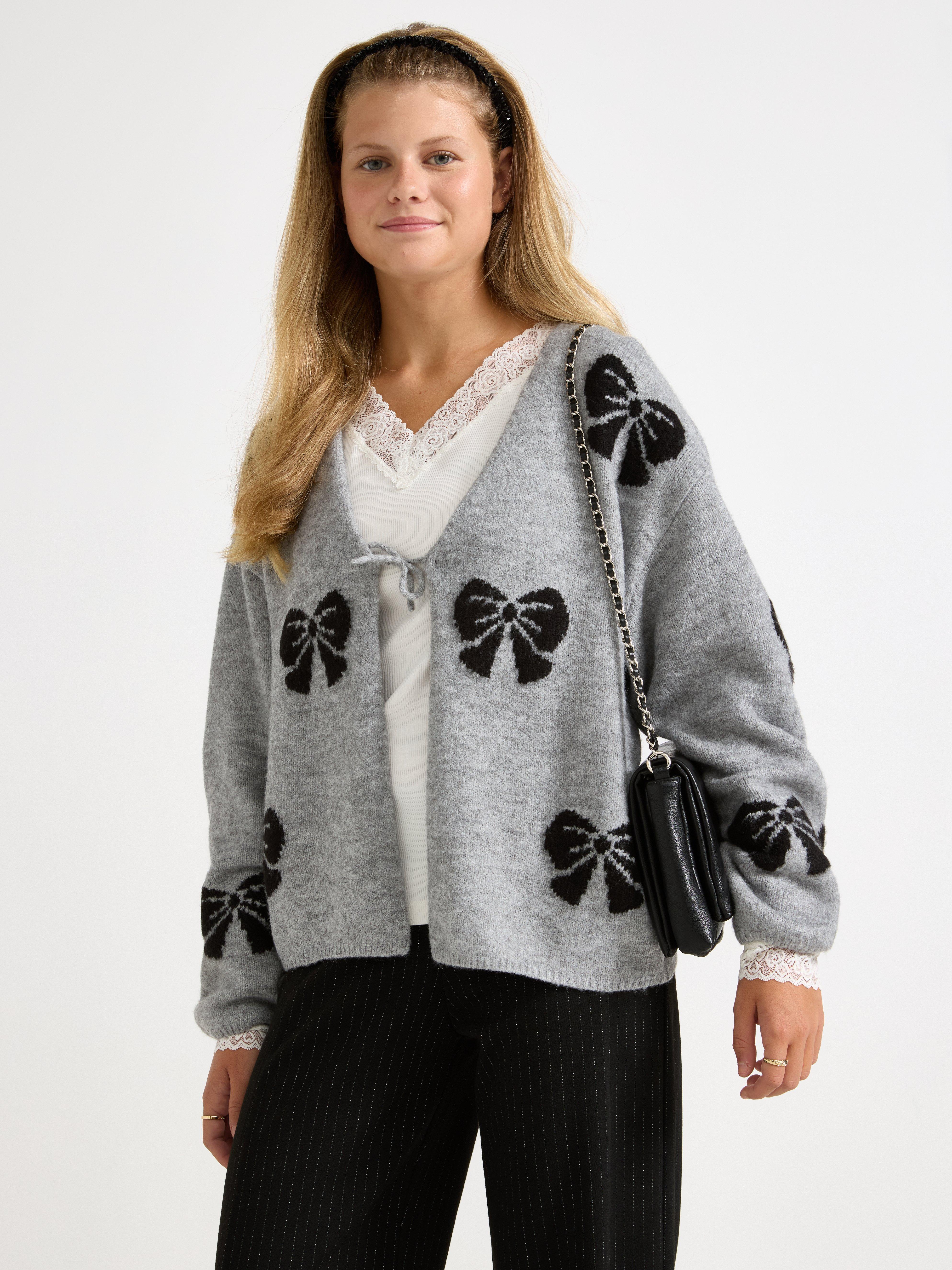 Cardigan - Kids Wear - Grey