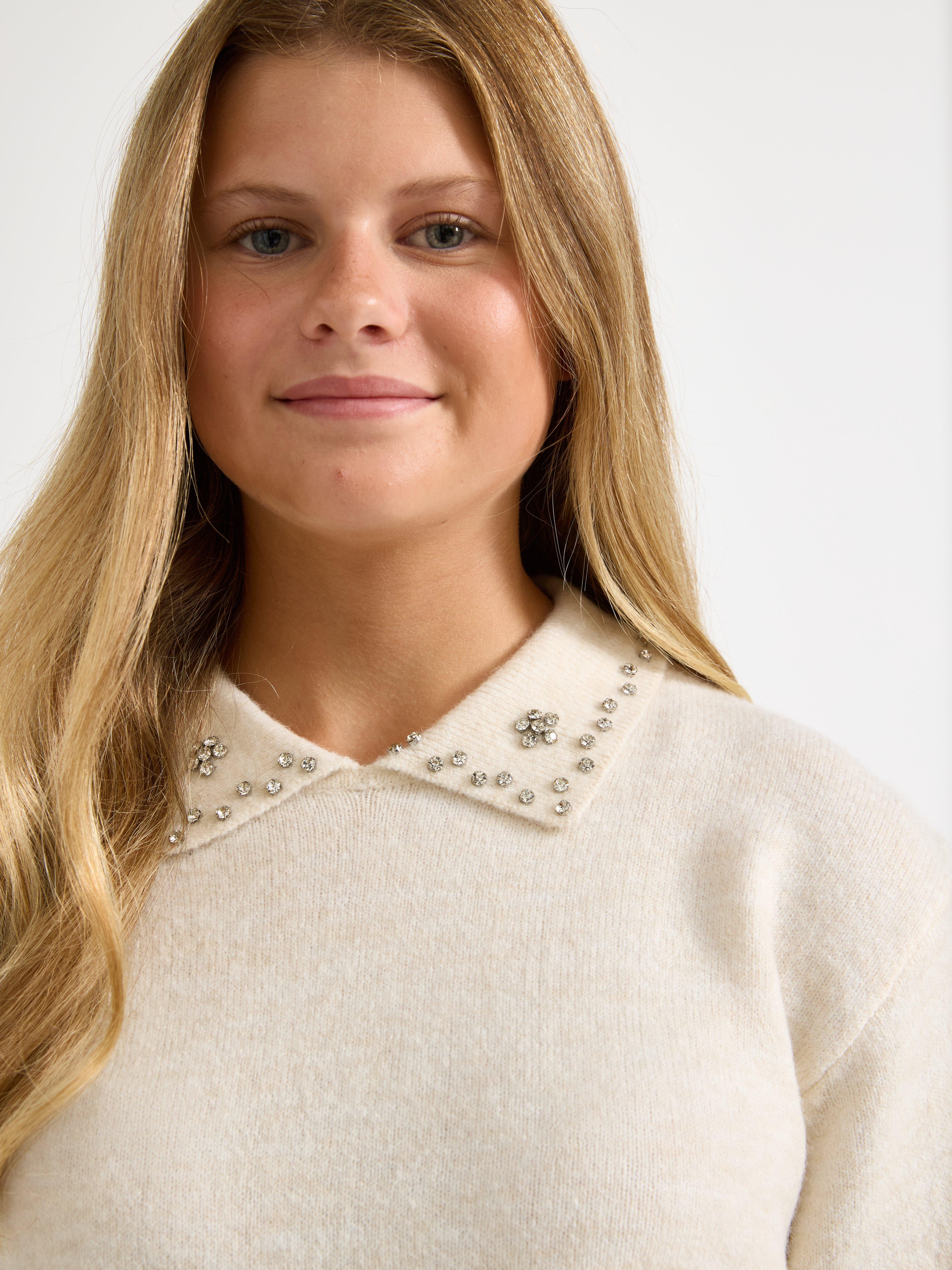 Sweater - Kids Wear - Beige