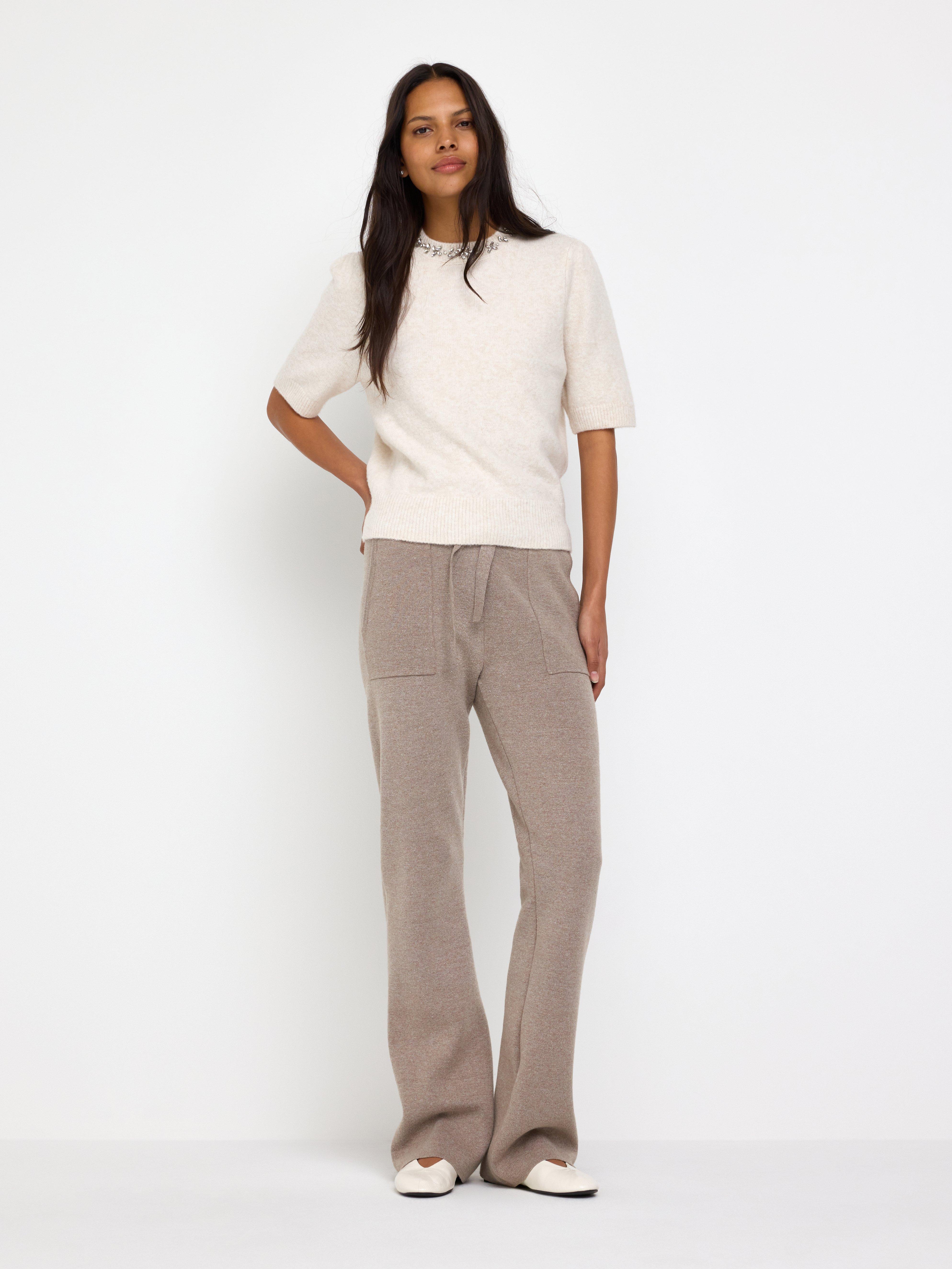 Trousers - Womens Wear - Brown