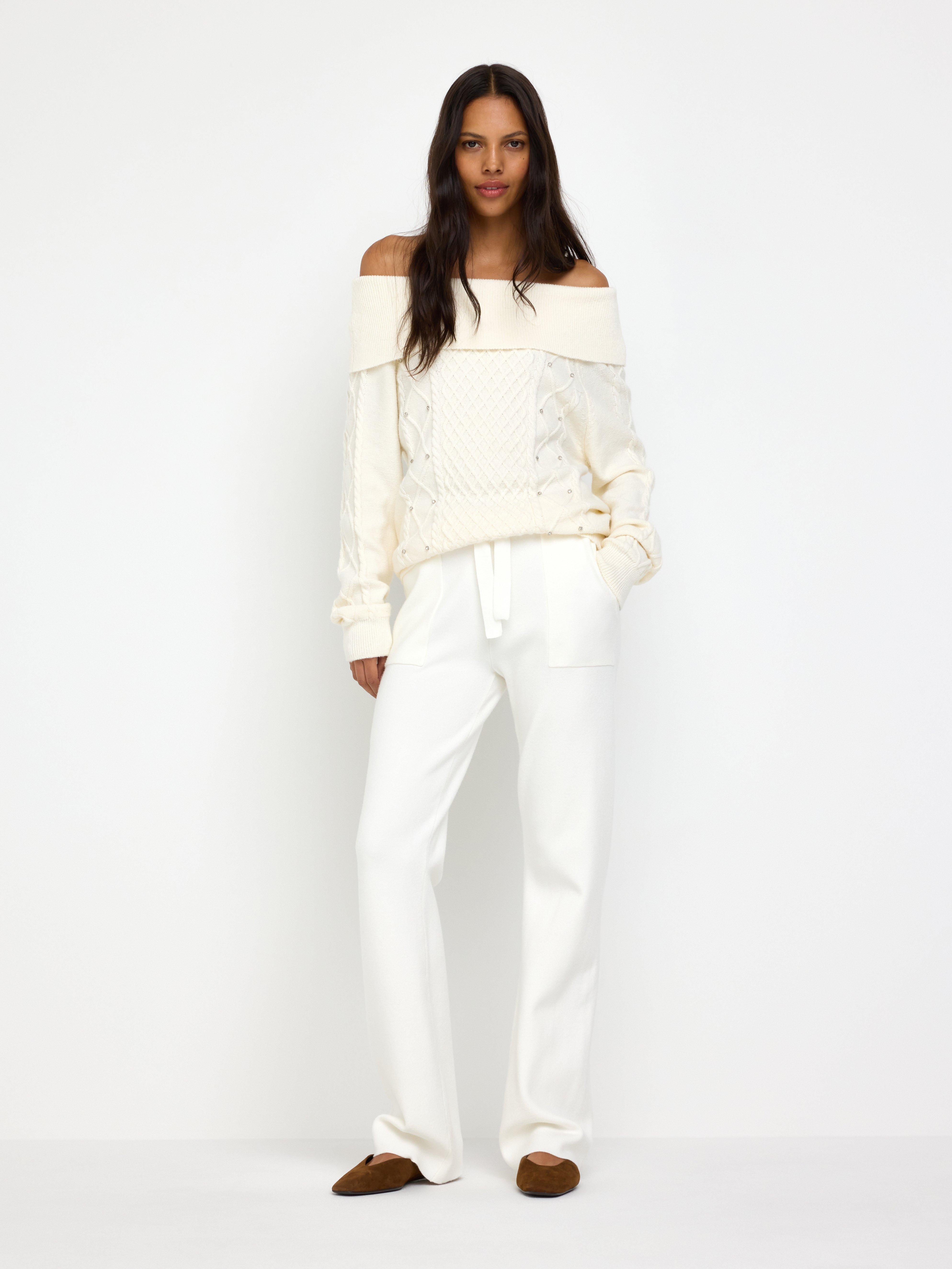 Trousers - Womens Wear - White