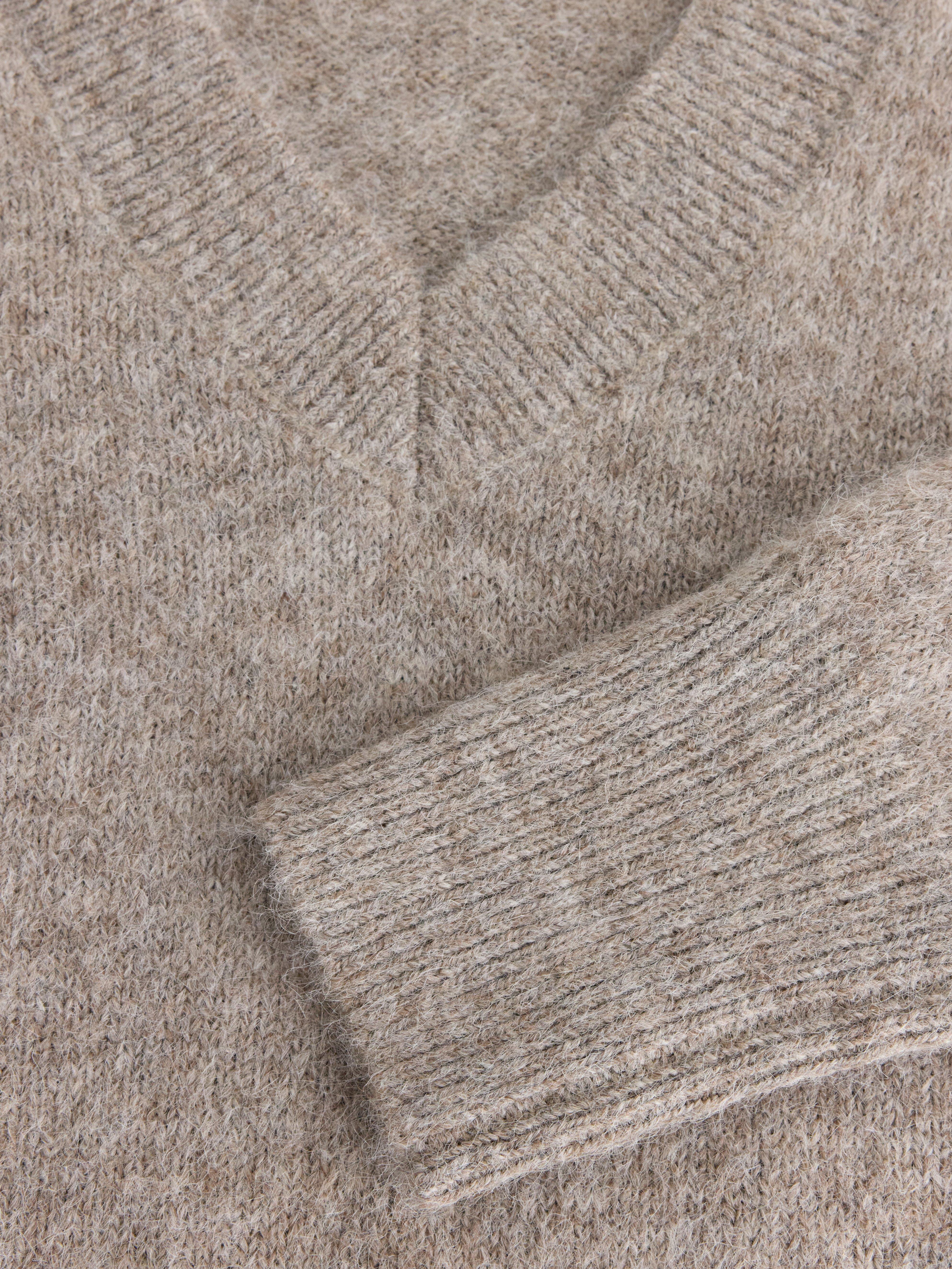 Sweater - Dame - Beige