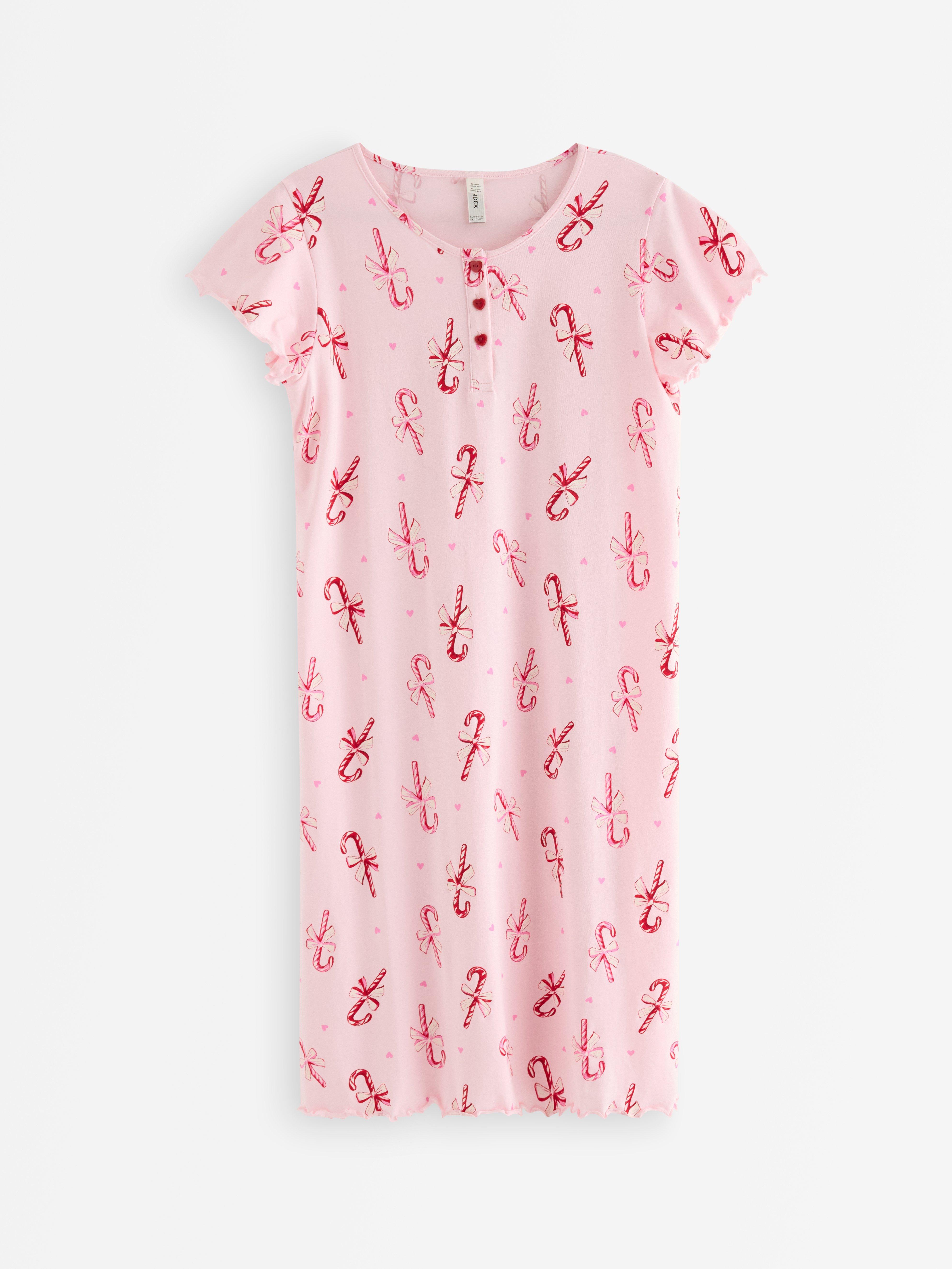 Night Dress -  - Pink