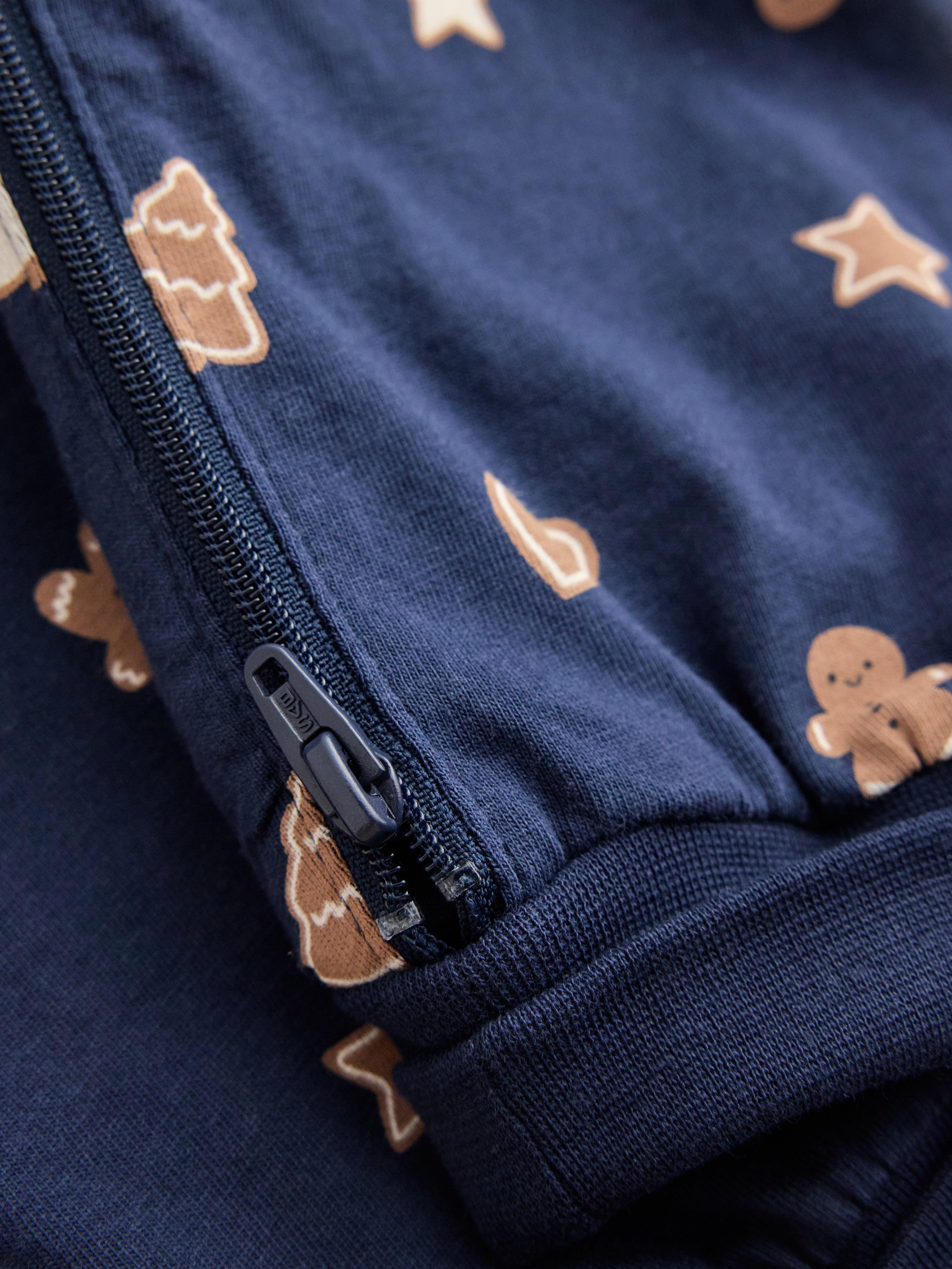 Pyjamas onesie -  - Blå