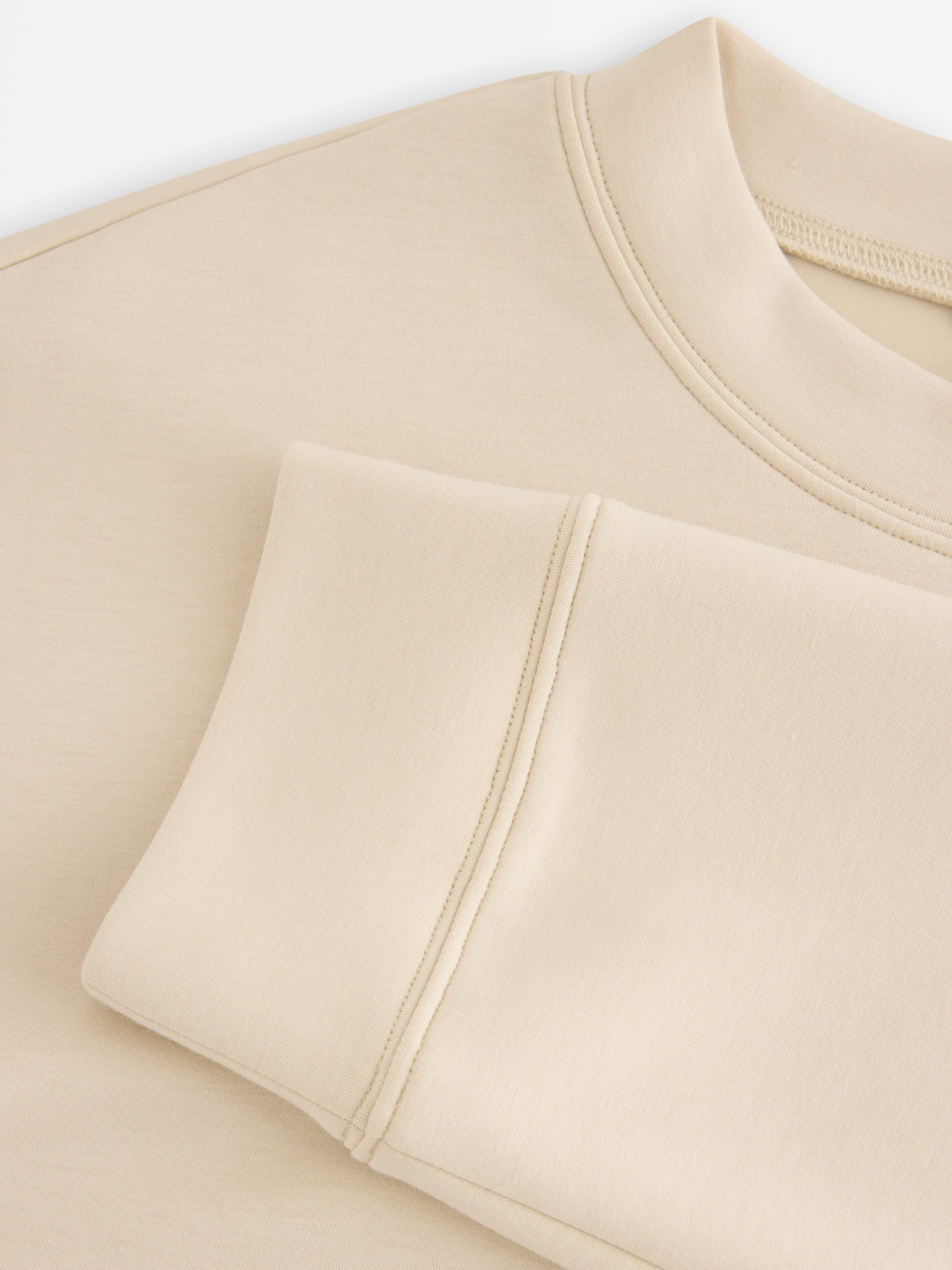 Collegegenser - Dame - Beige