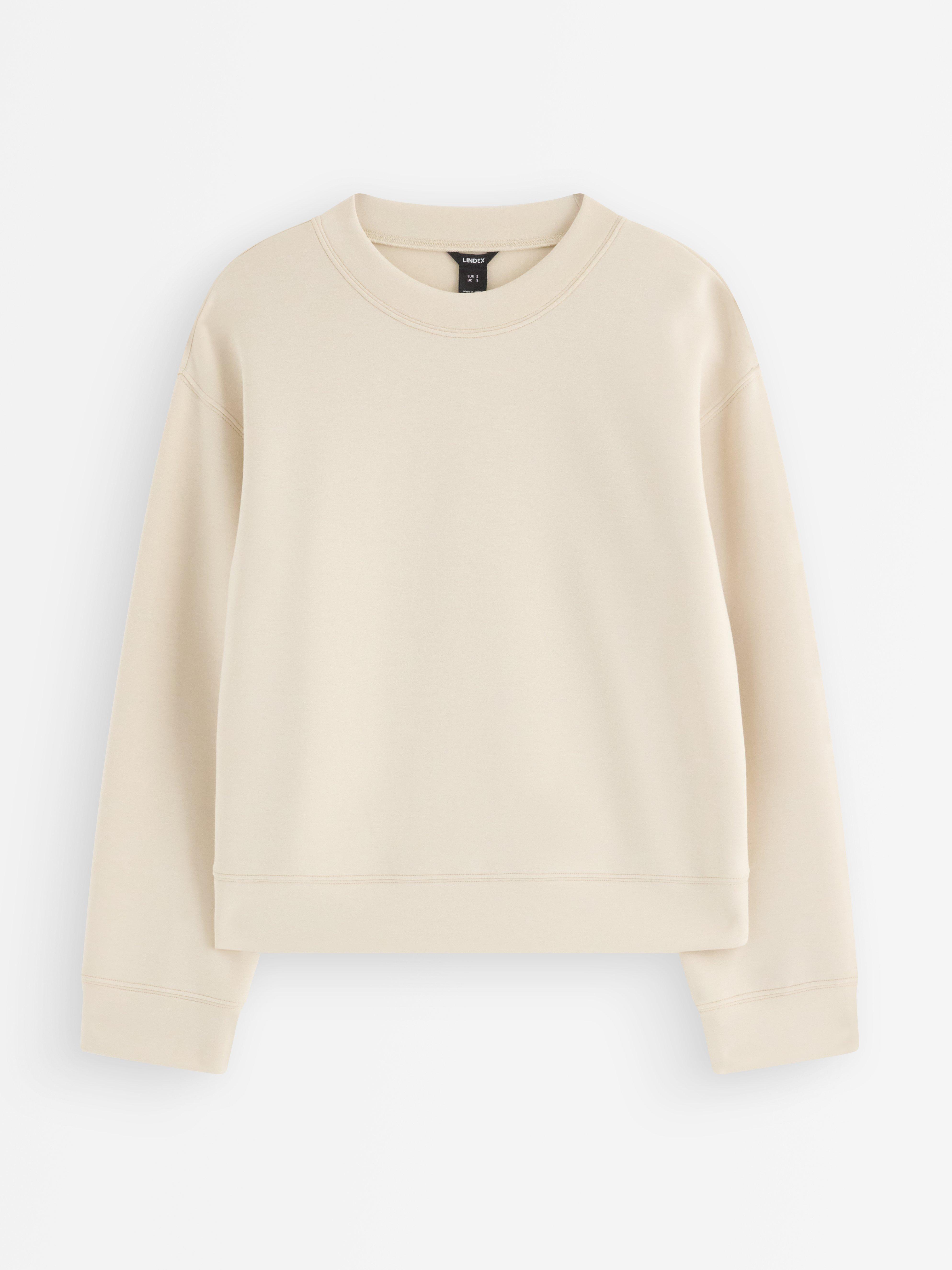 Sweatshirt - Dame - Beige