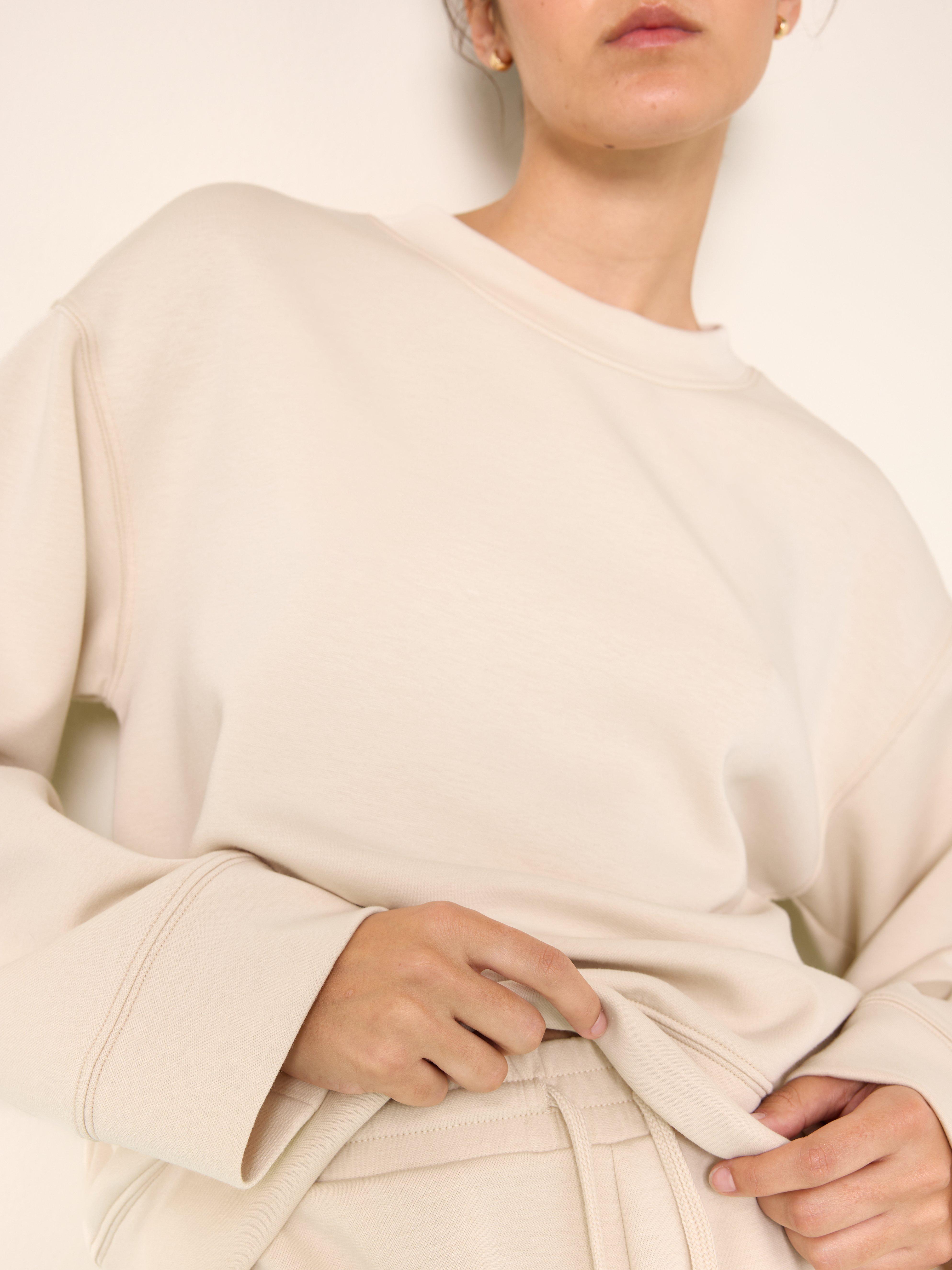 Sweatshirt - Womens Wear - Beige