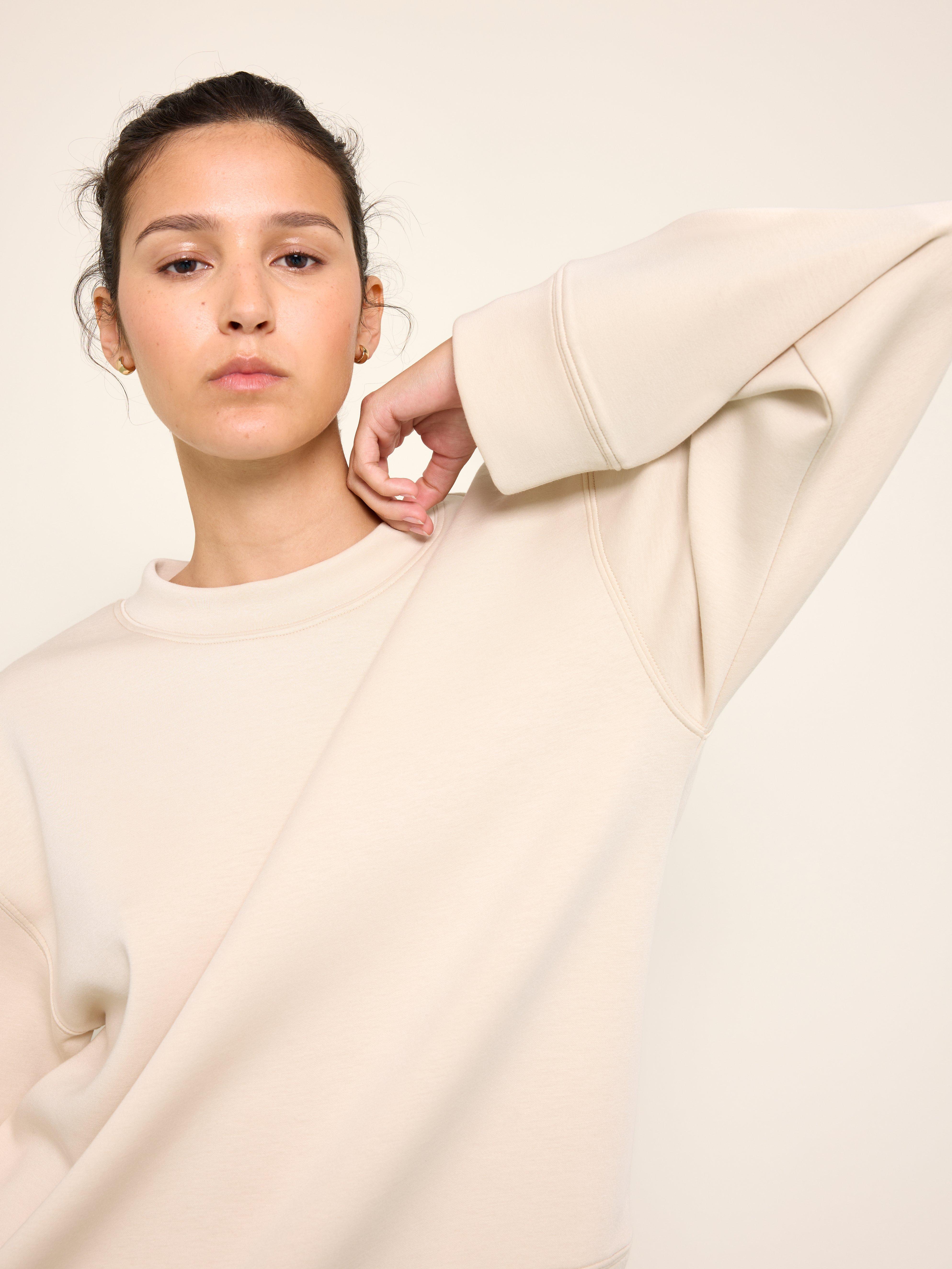 Sweatshirt - Womens Wear - Beige