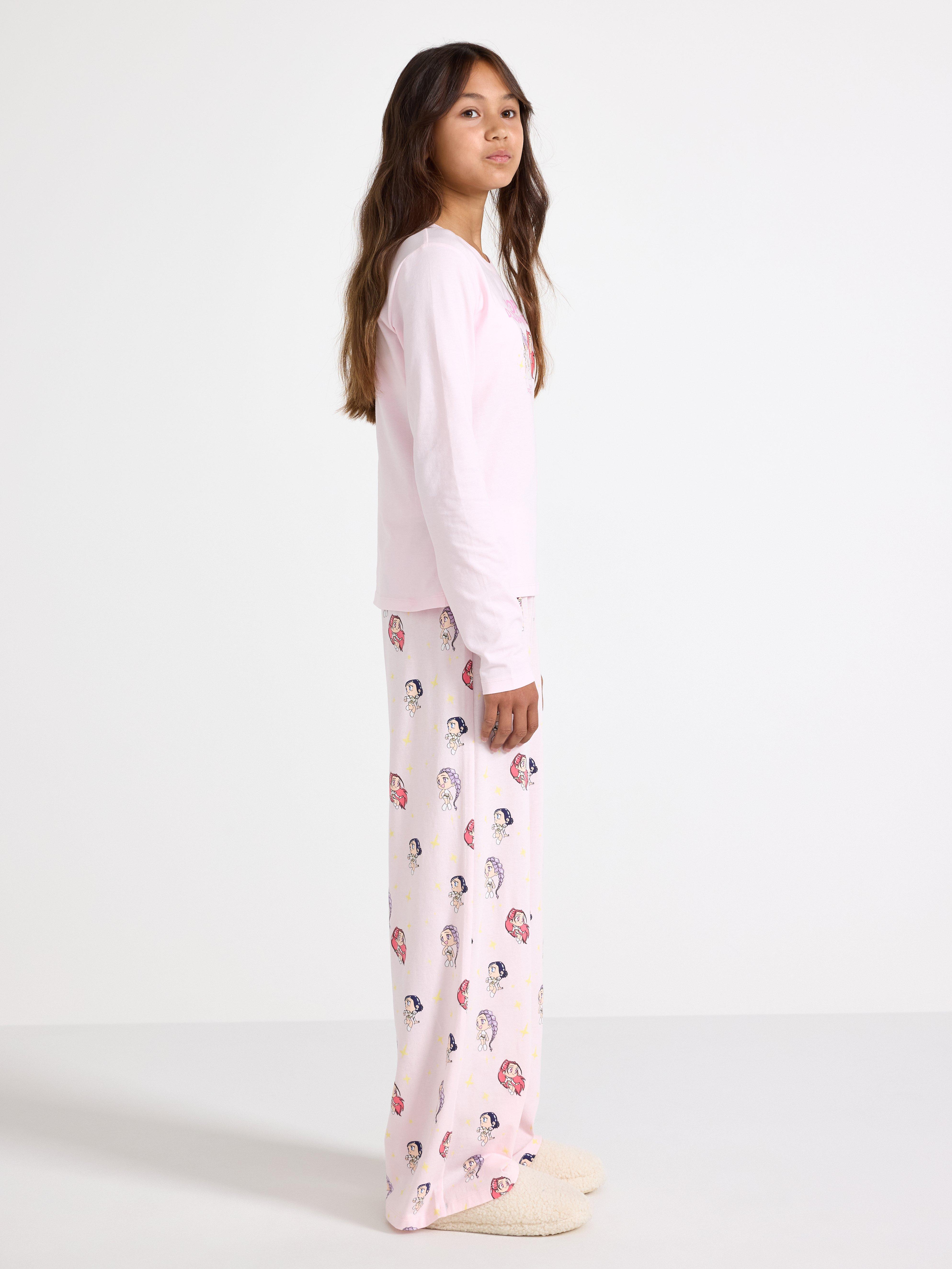 Pyjamas-sæt - Børn - Lyserød