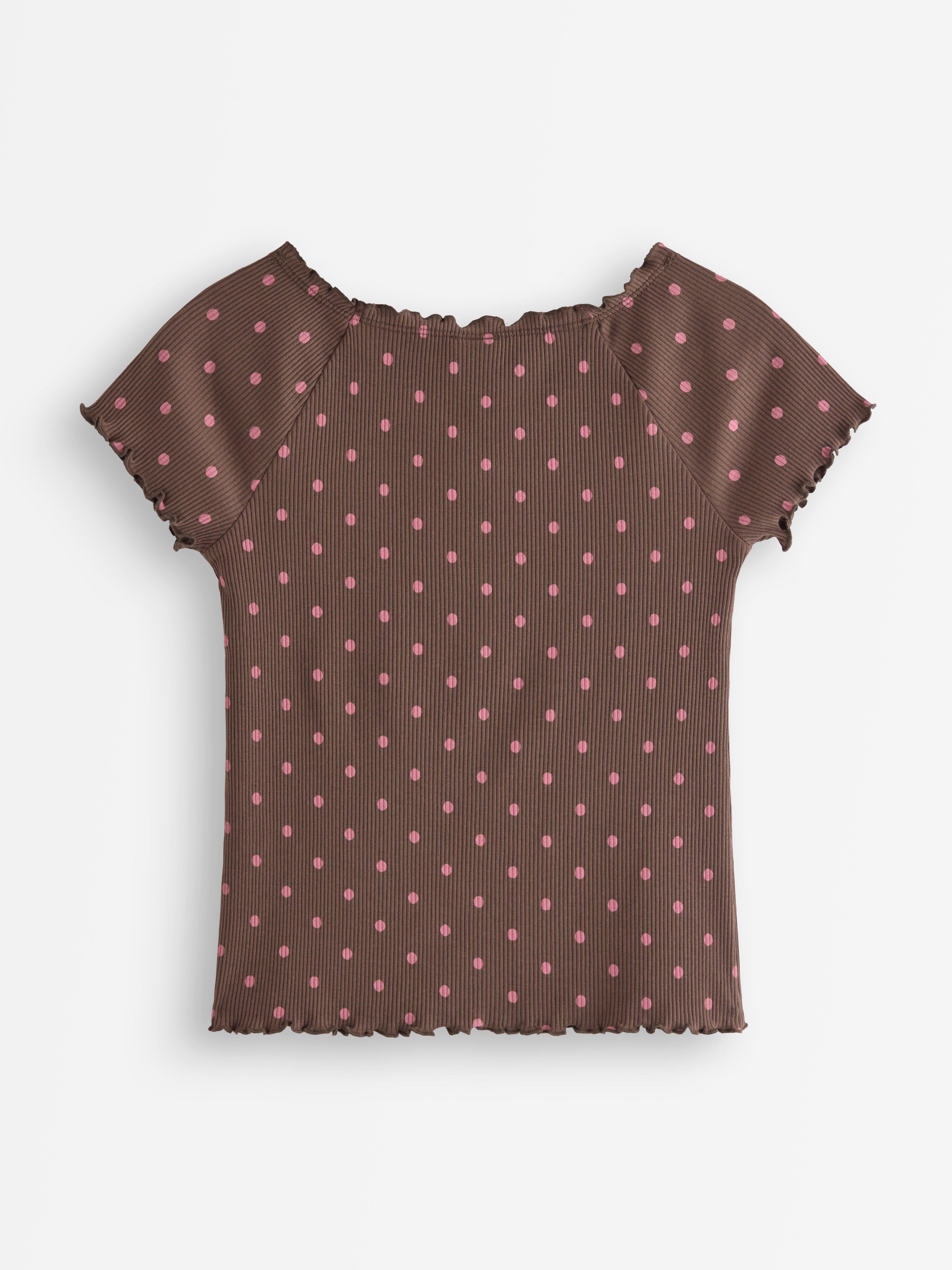 Top - Kids Wear - Brown