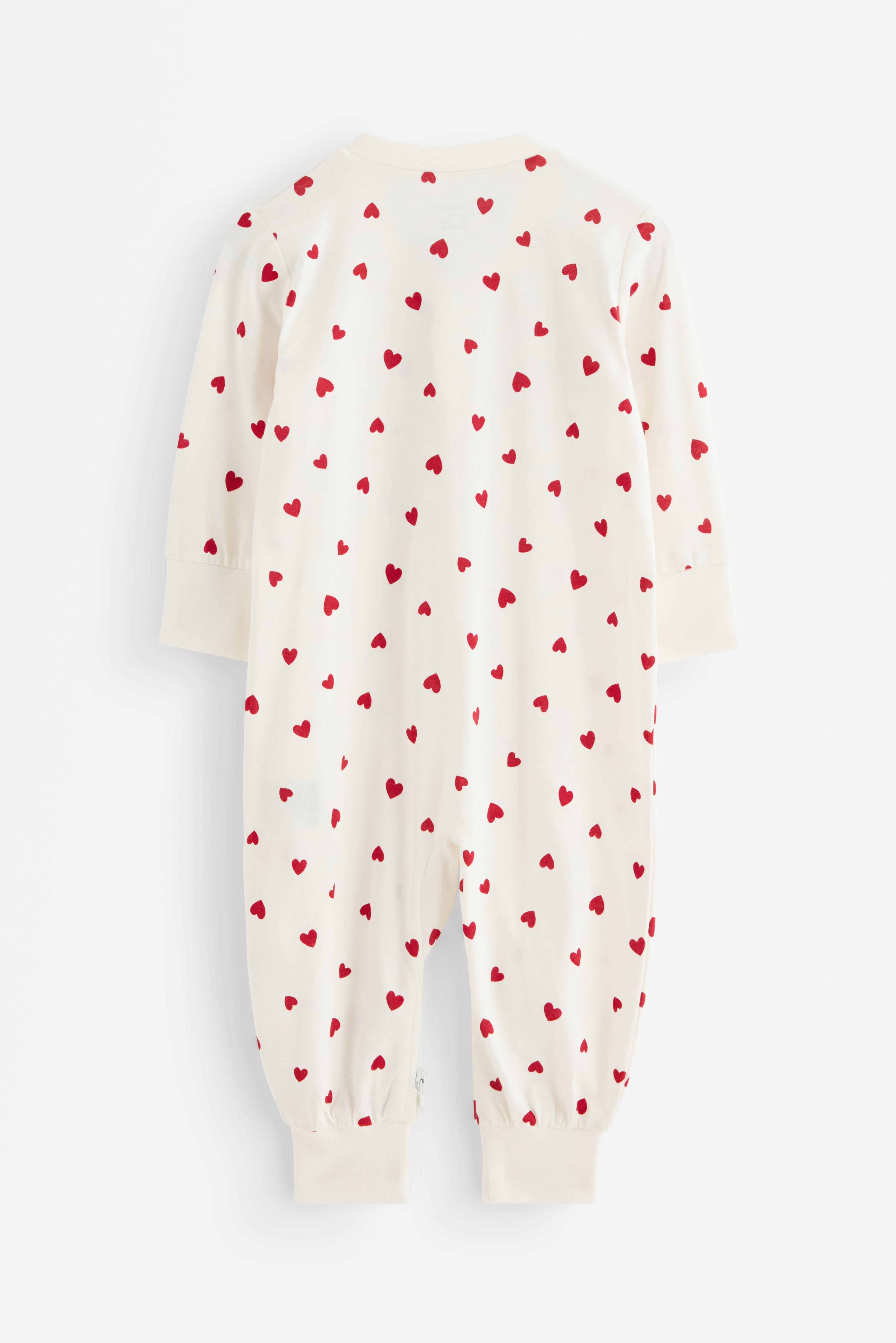 Pyjamasoverall -  - Vit