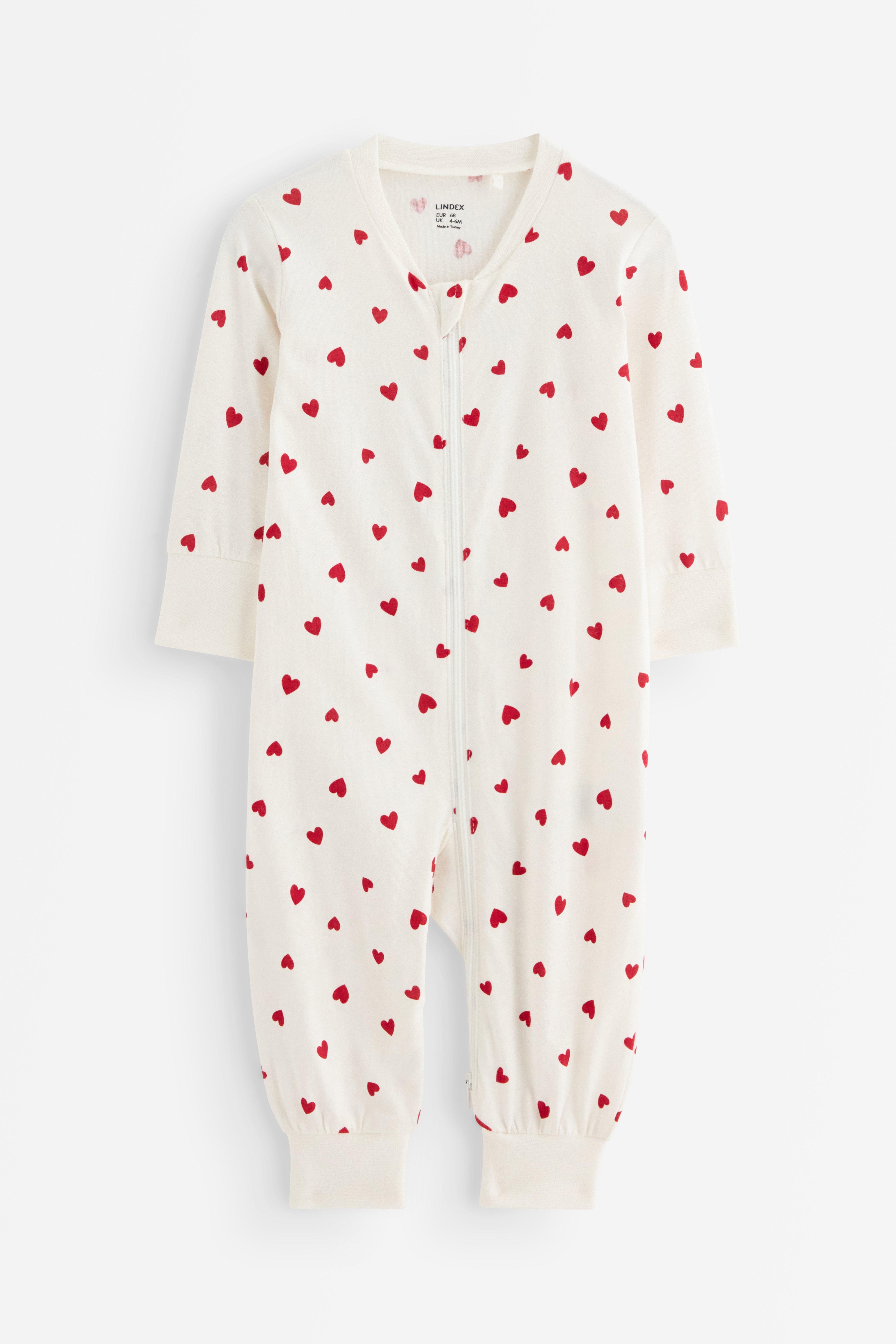 Pyjamas onesie -  - Hvit