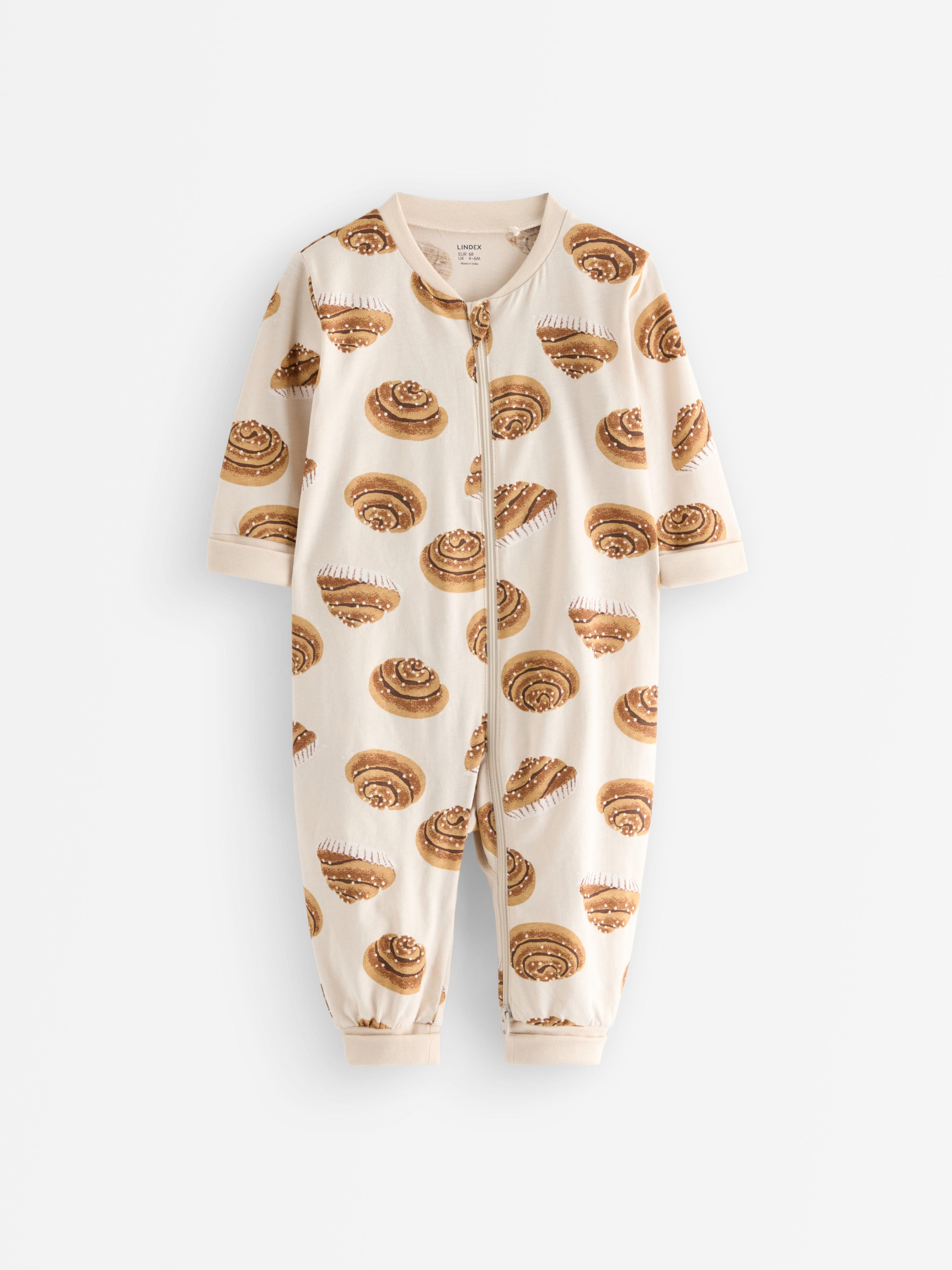 Pyjama onesie -  - Beige