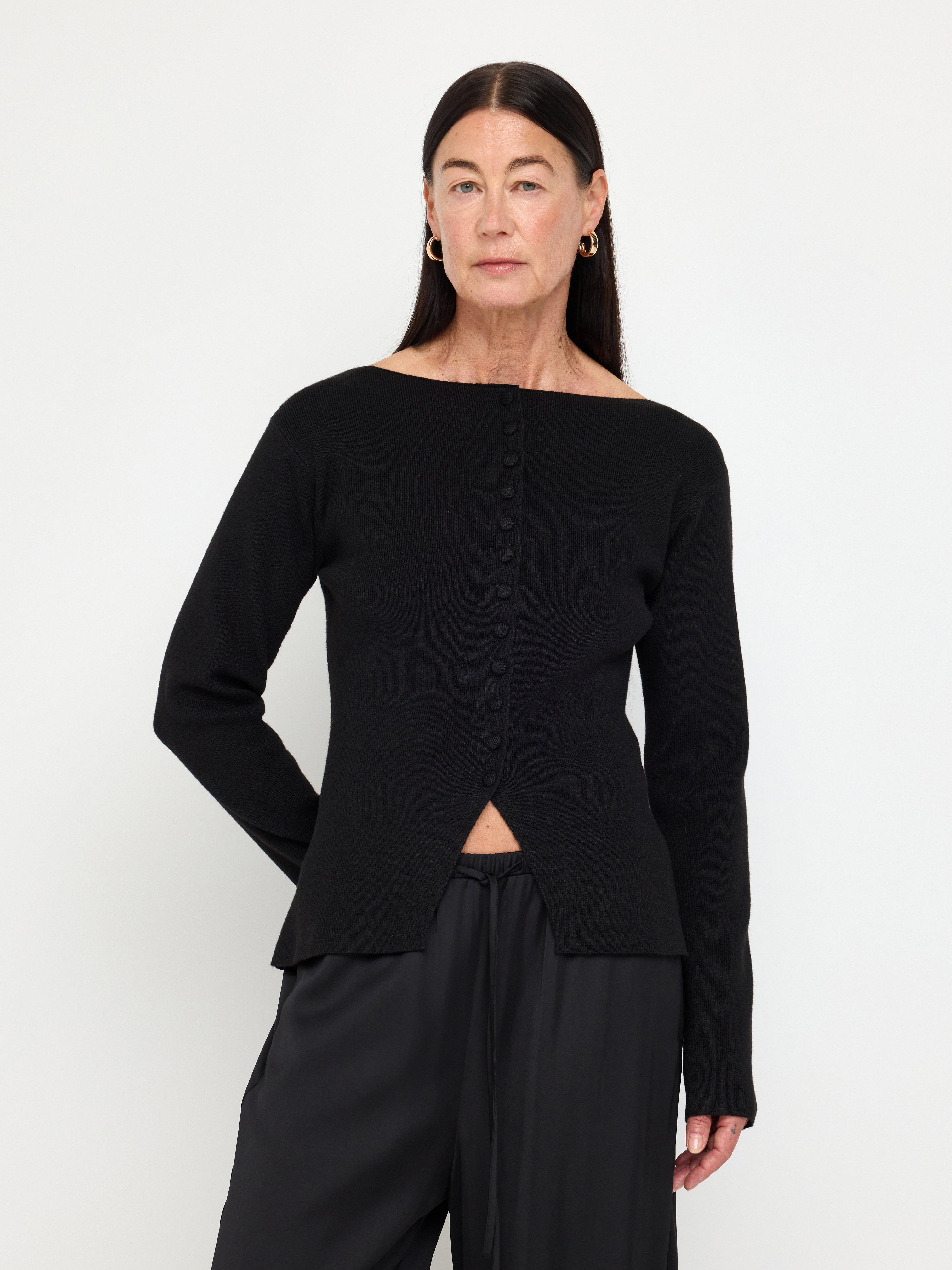 Cardigan - Womens Wear - Black