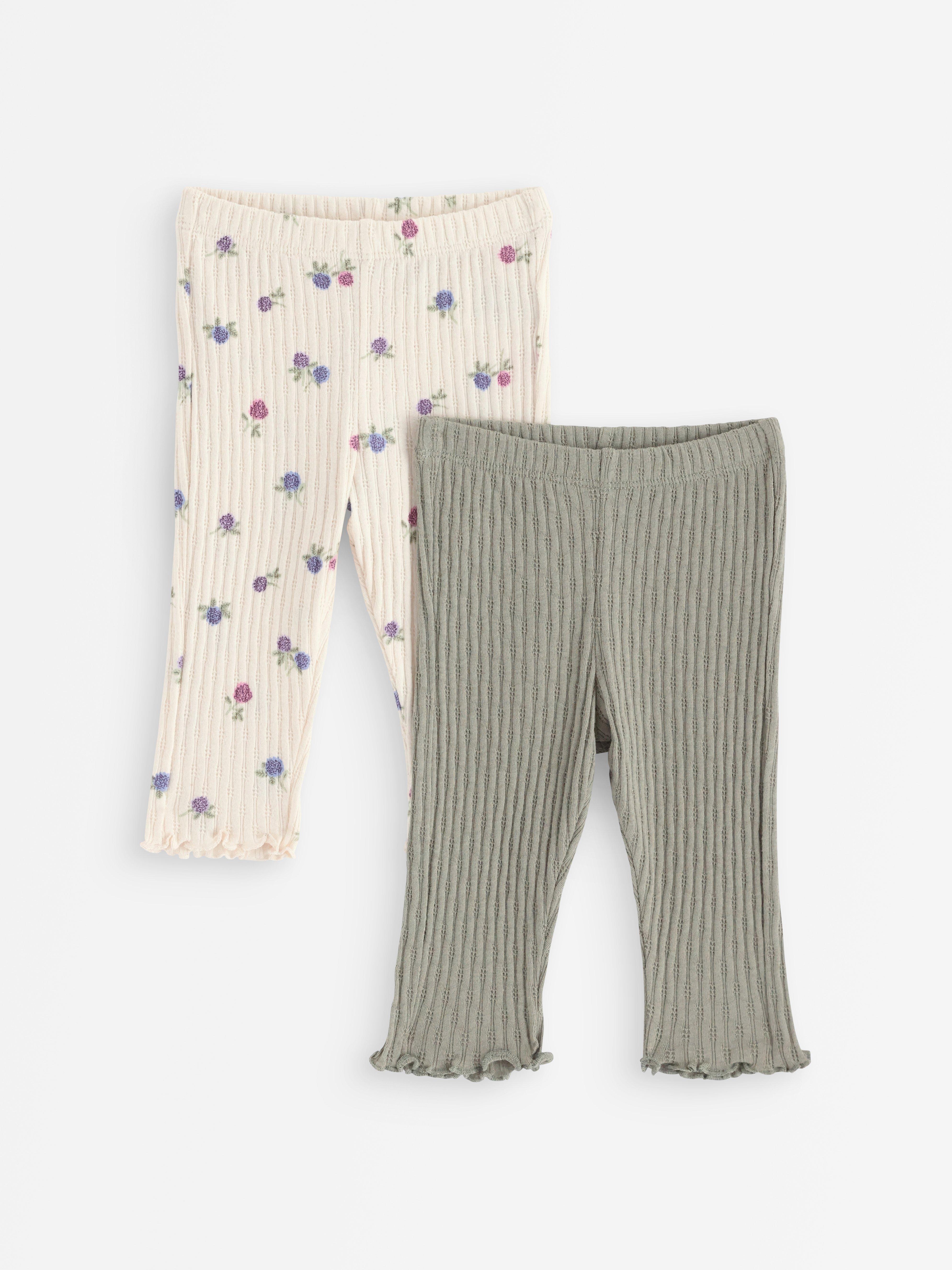 Leggings - Barn - Vit