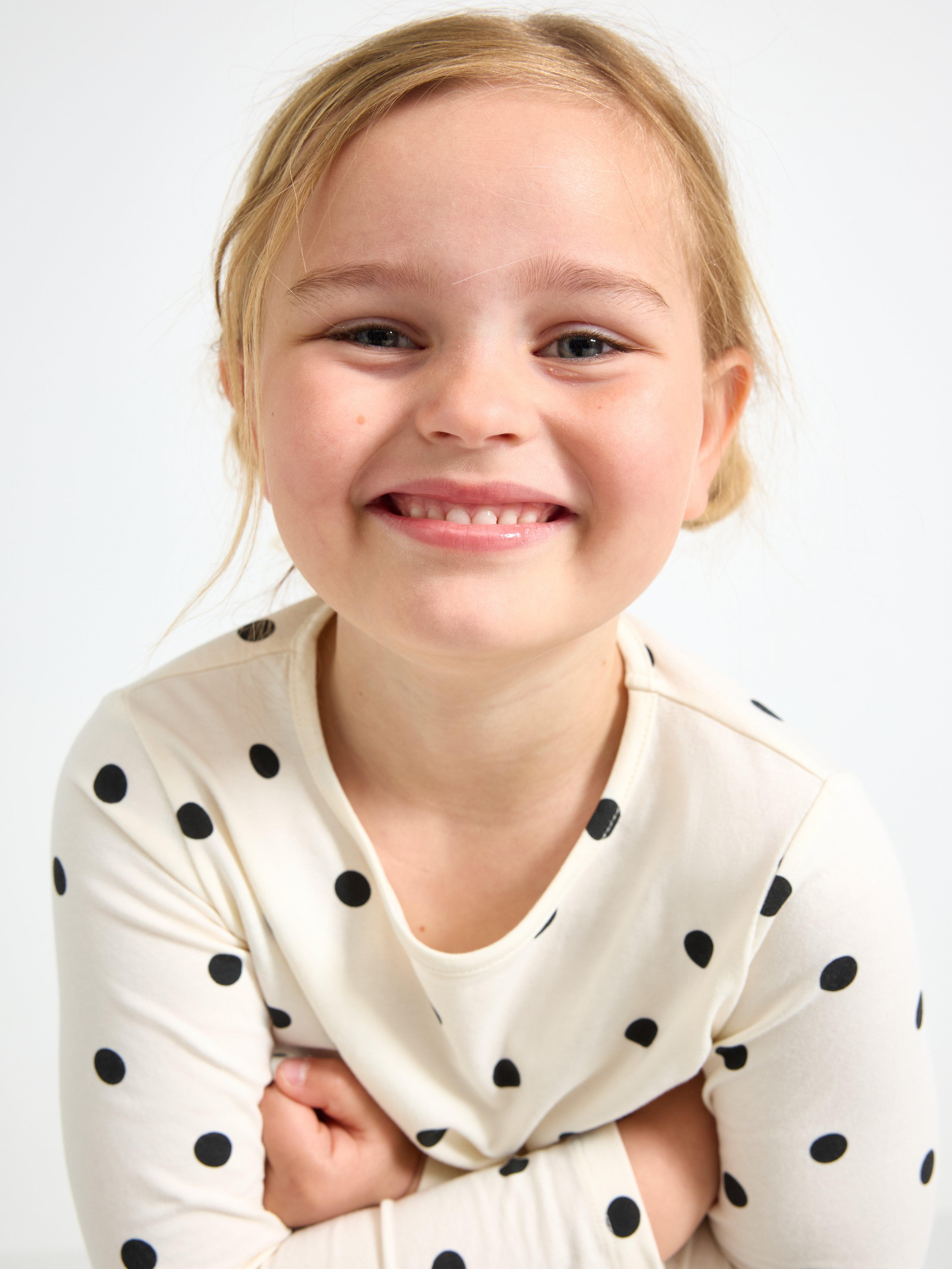 Top - Kids Wear - White