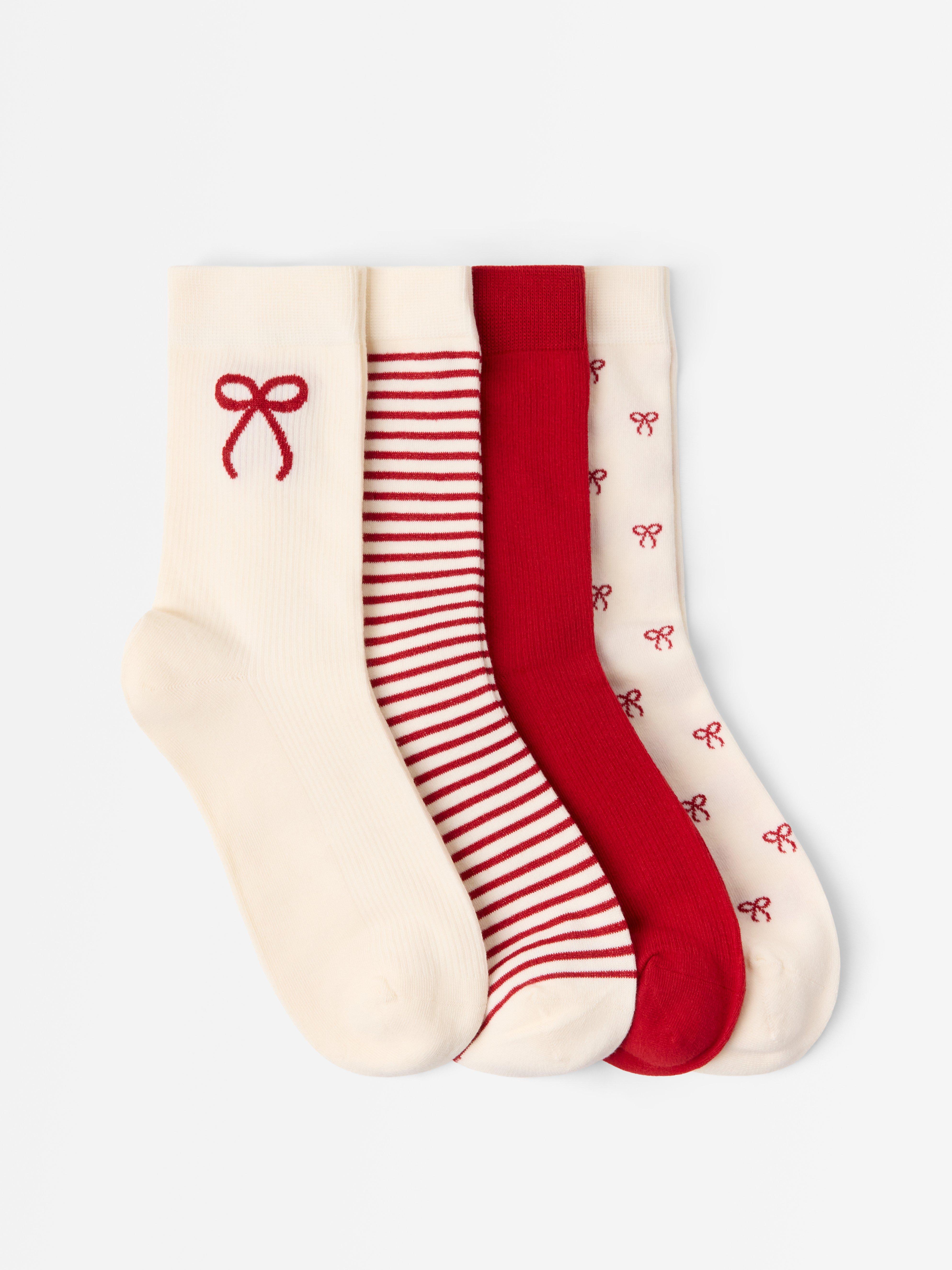 Socks - Lingerie - Red