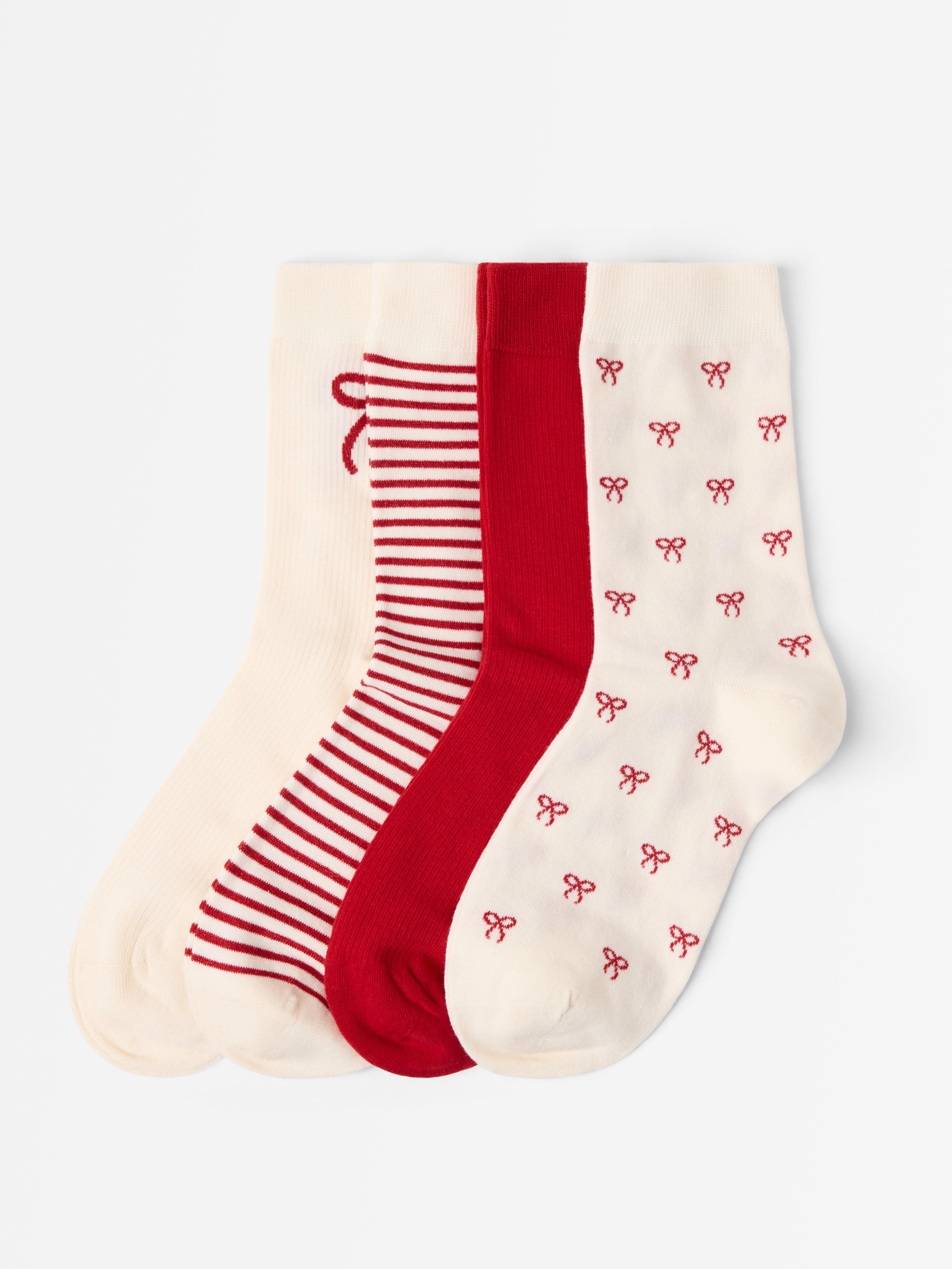 Socks - Lingerie - Red