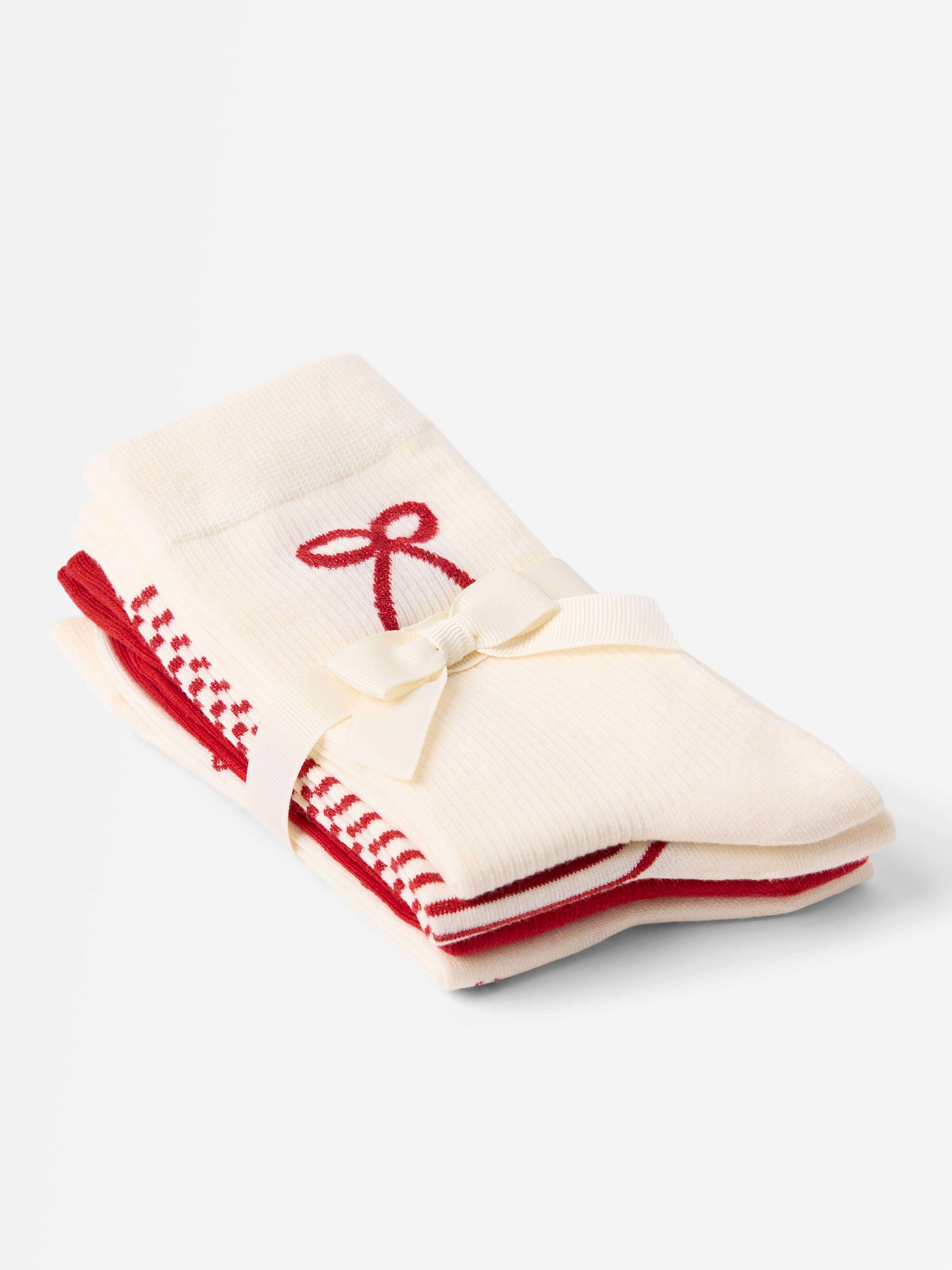 Socks - Lingerie - Red